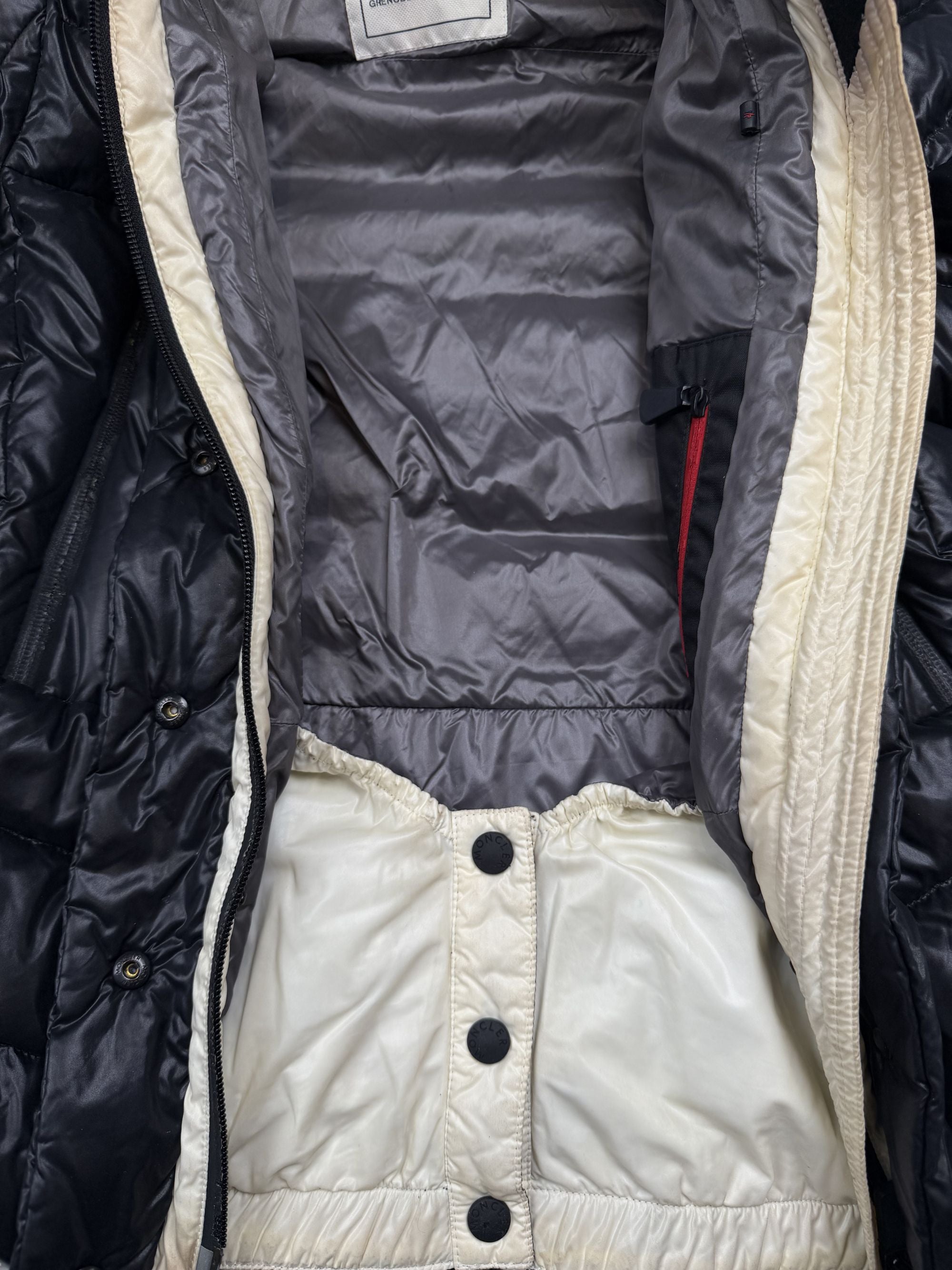 Moncler Grenoble Beverhill Fur Down Jacket - Black Moncler