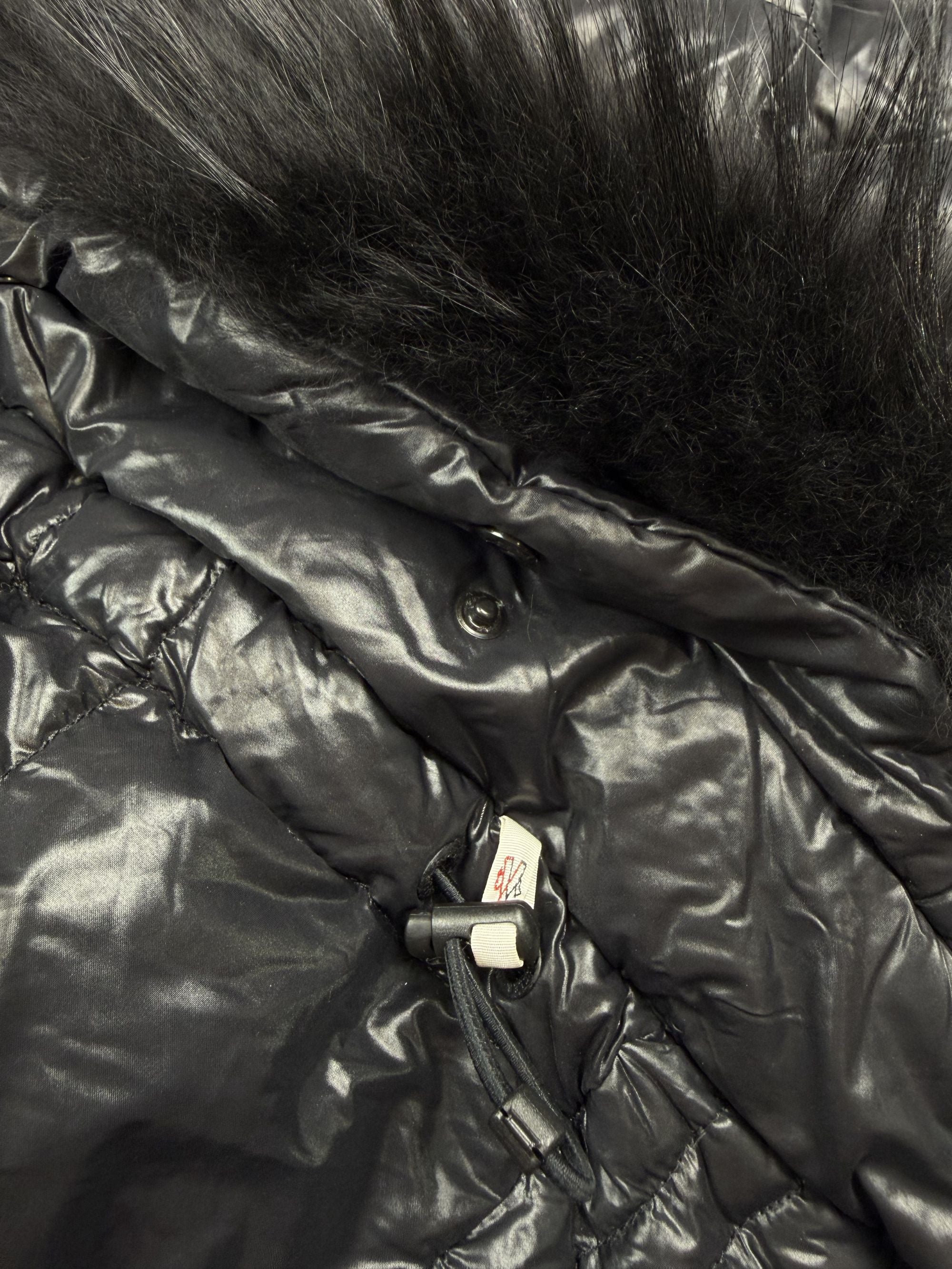 Moncler Grenoble Beverhill Fur Down Jacket - Black Moncler