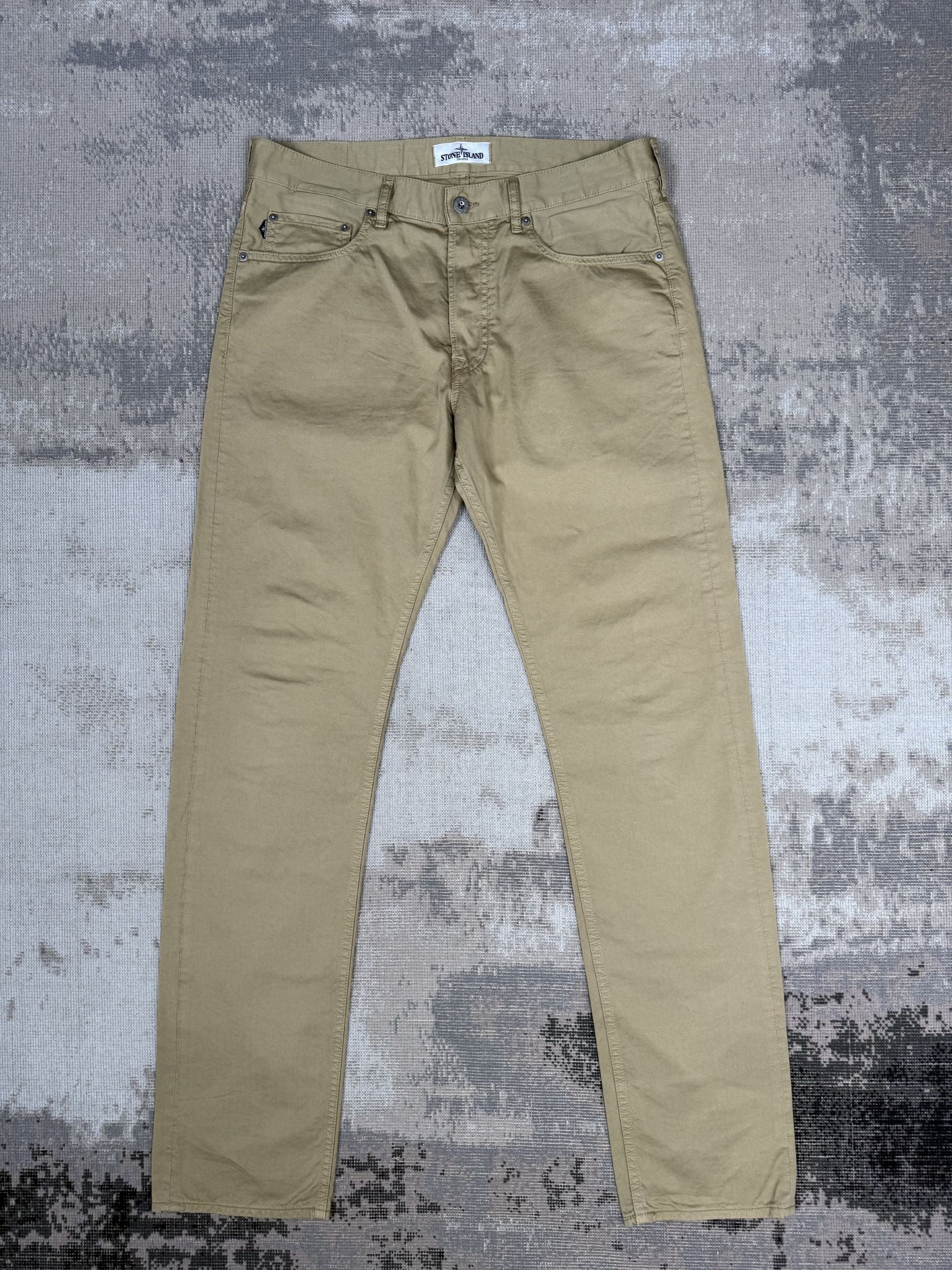 Stone Island Re-T Chinos - Tan Stone Island