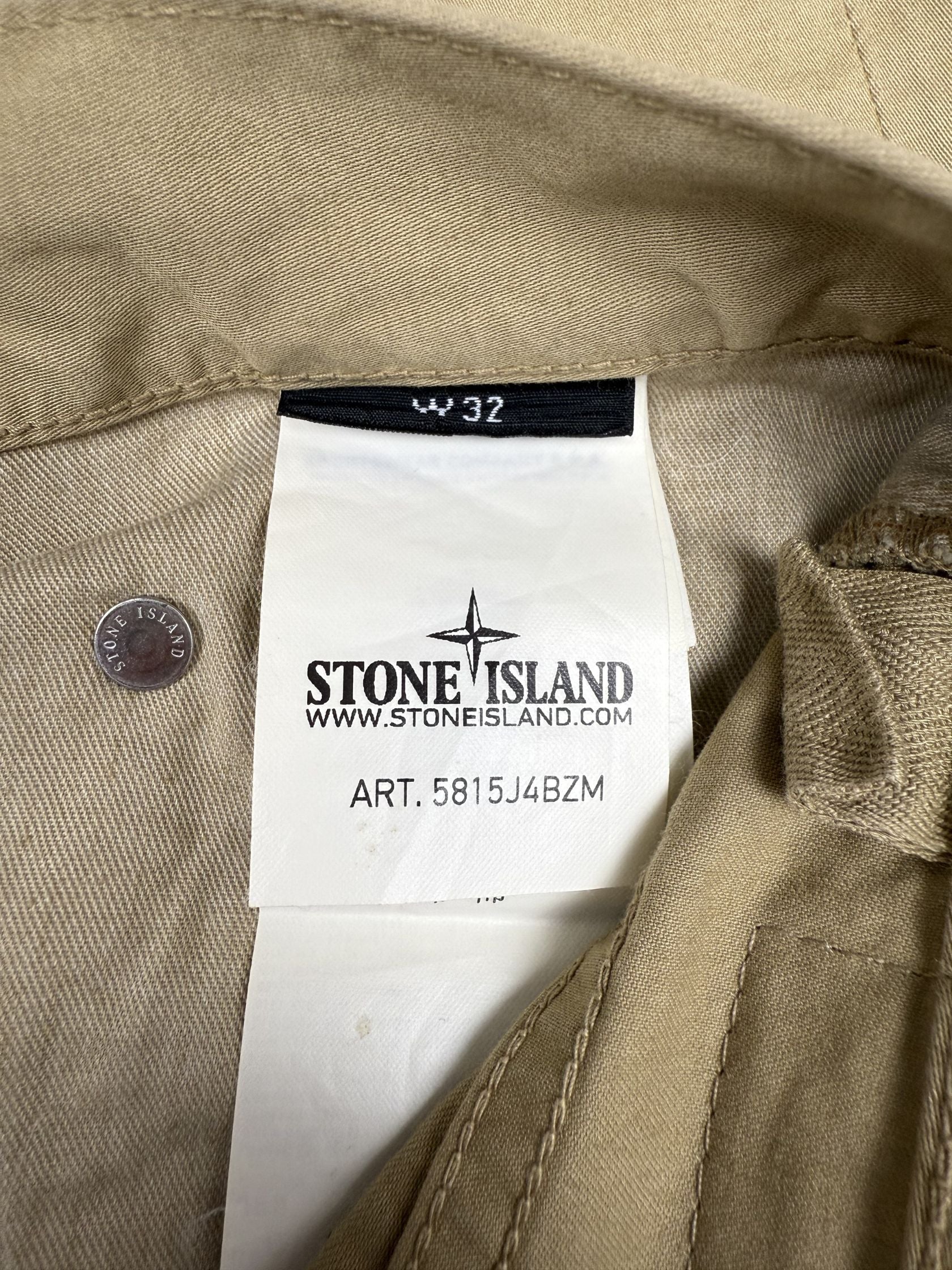 Stone Island Re-T Chinos - Tan Stone Island