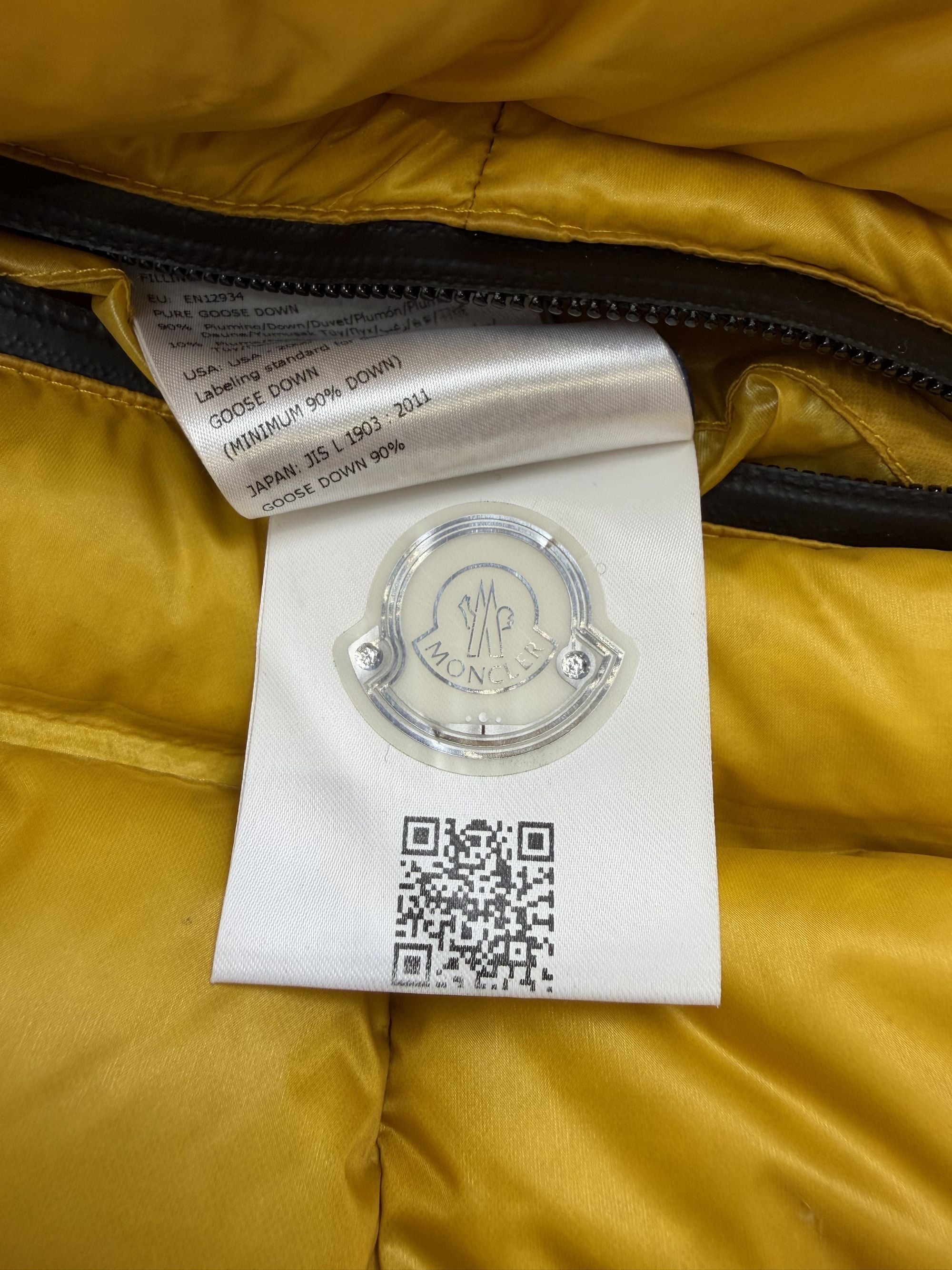 Moncler Grenoble Armotech Down Jacket - Yellow Moncler