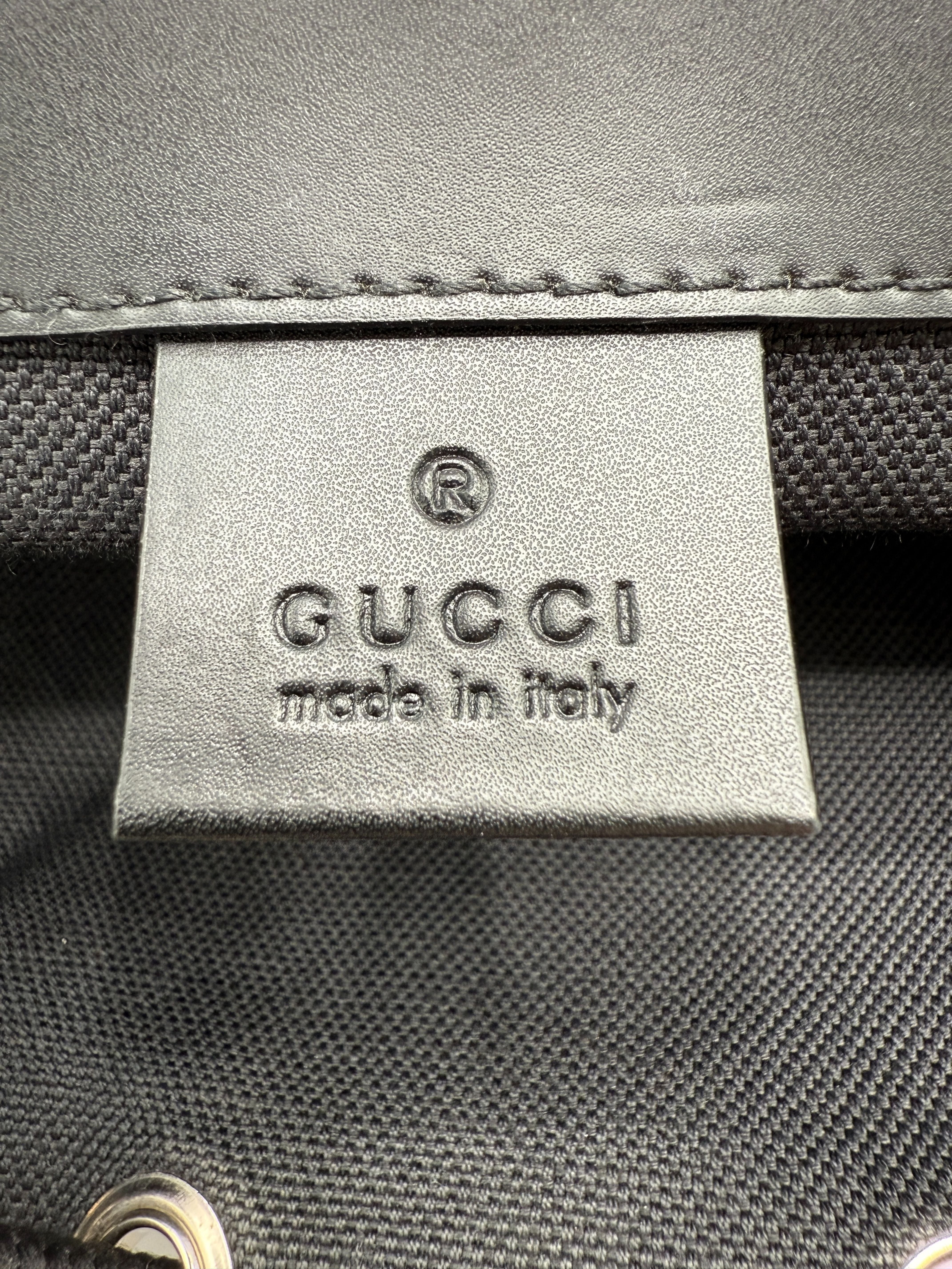 Gucci GG Supreme Backpack - Black Gucci