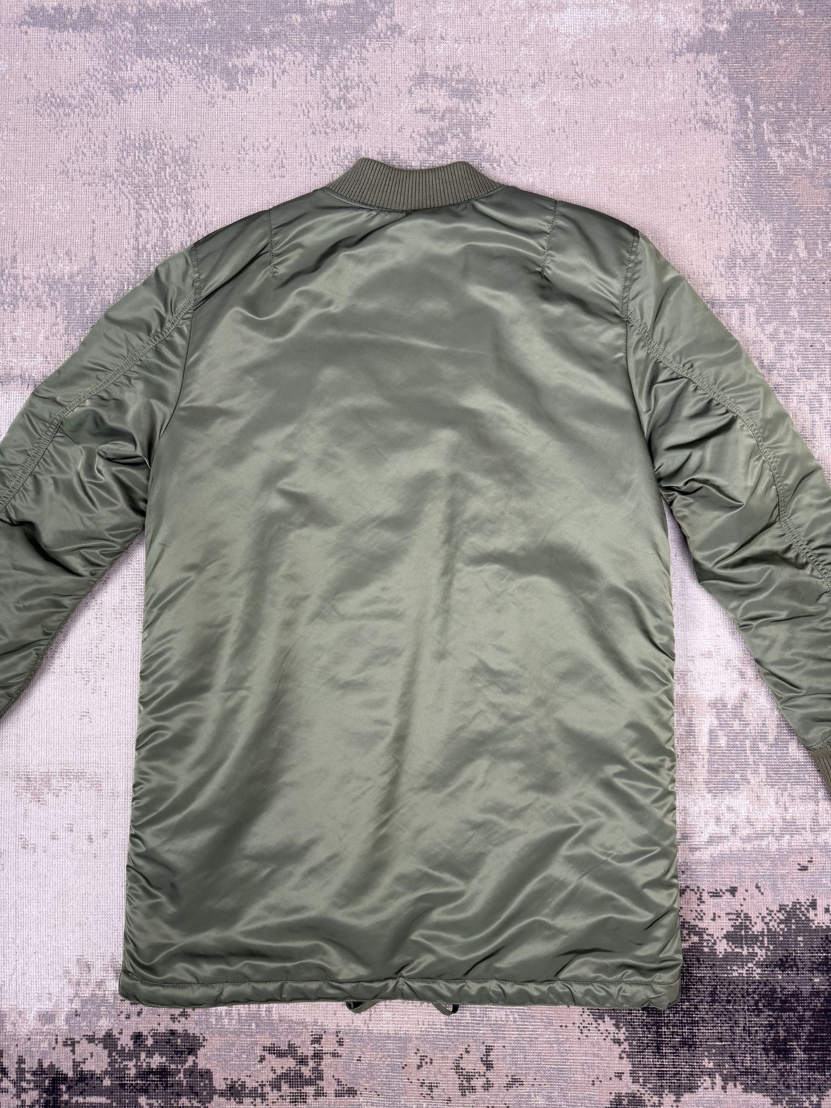 Alpha Industries MA-1 VF 59 Long Flight Jacket - Sage Green Alpha Industries