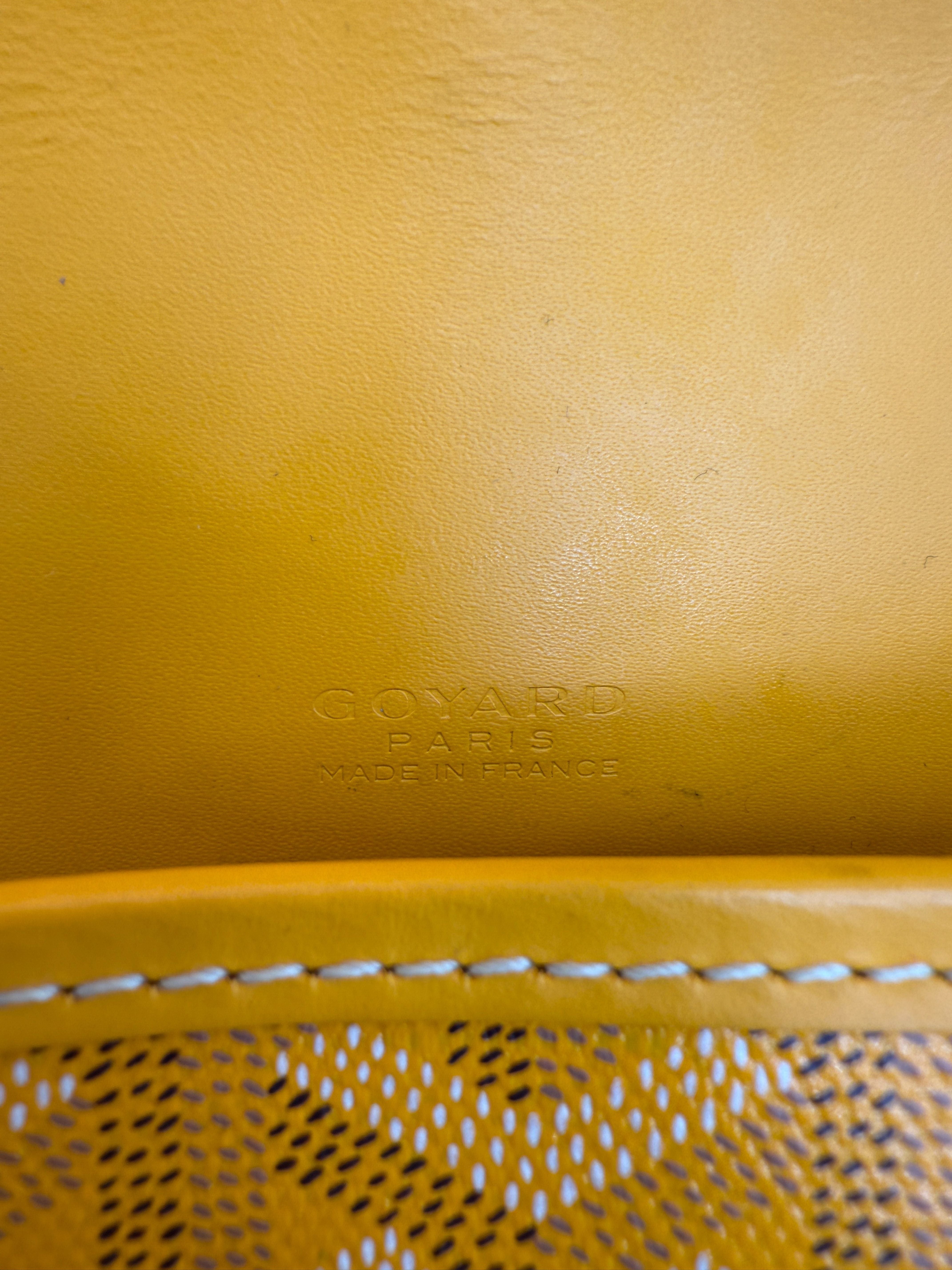 Goyard Belvedere PM Bag - Yellow