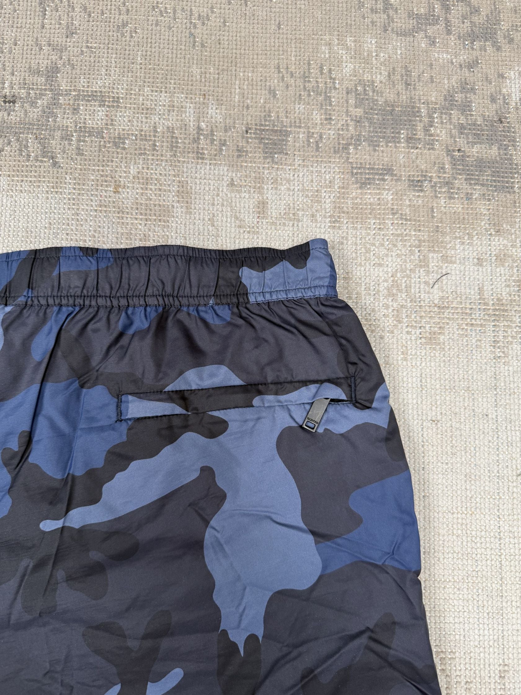 Valentino Camo Swim Shorts - Blue Valentino