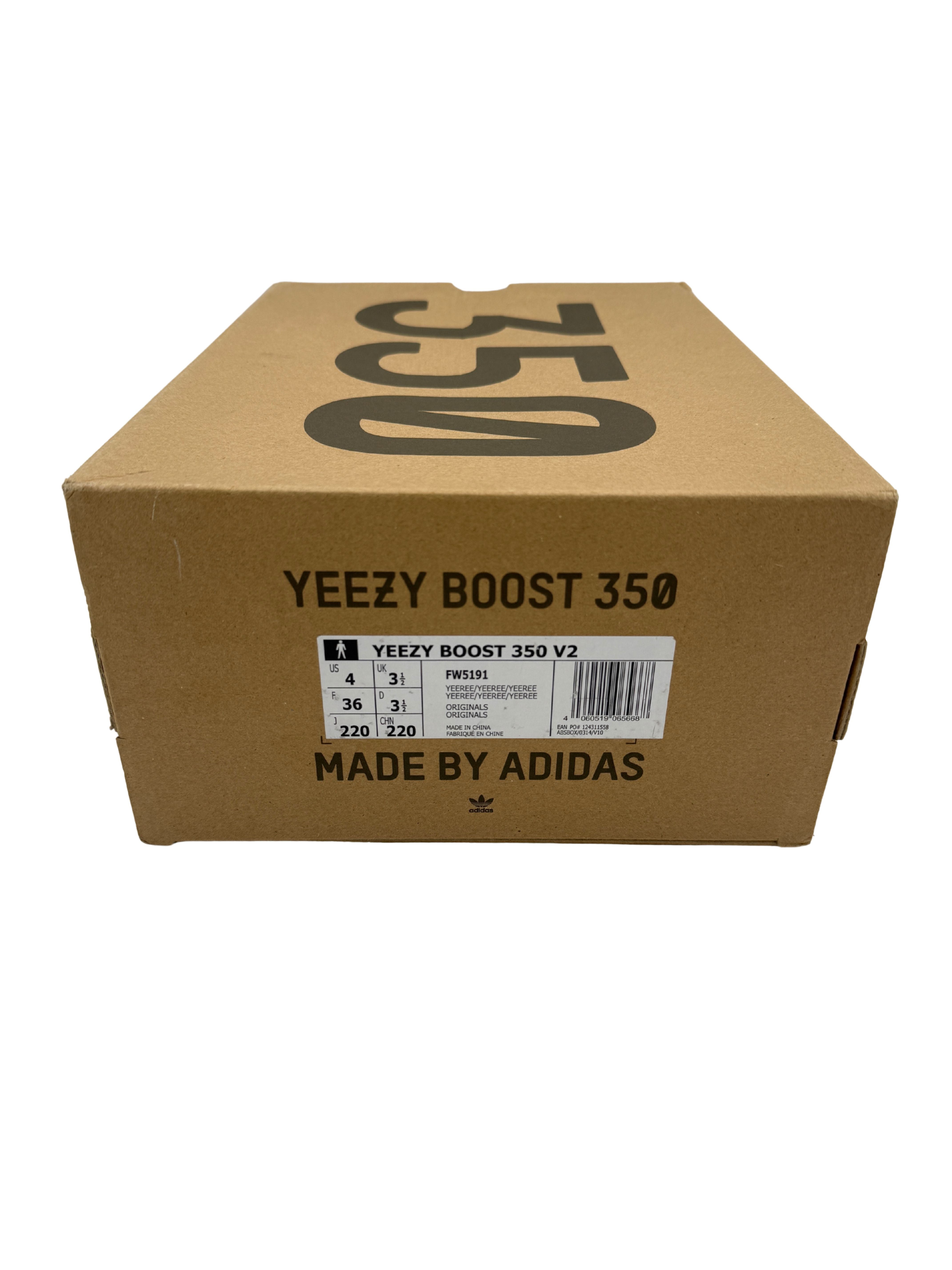 WOMEN'S Yeezy 350 V2 YeezReel - Green