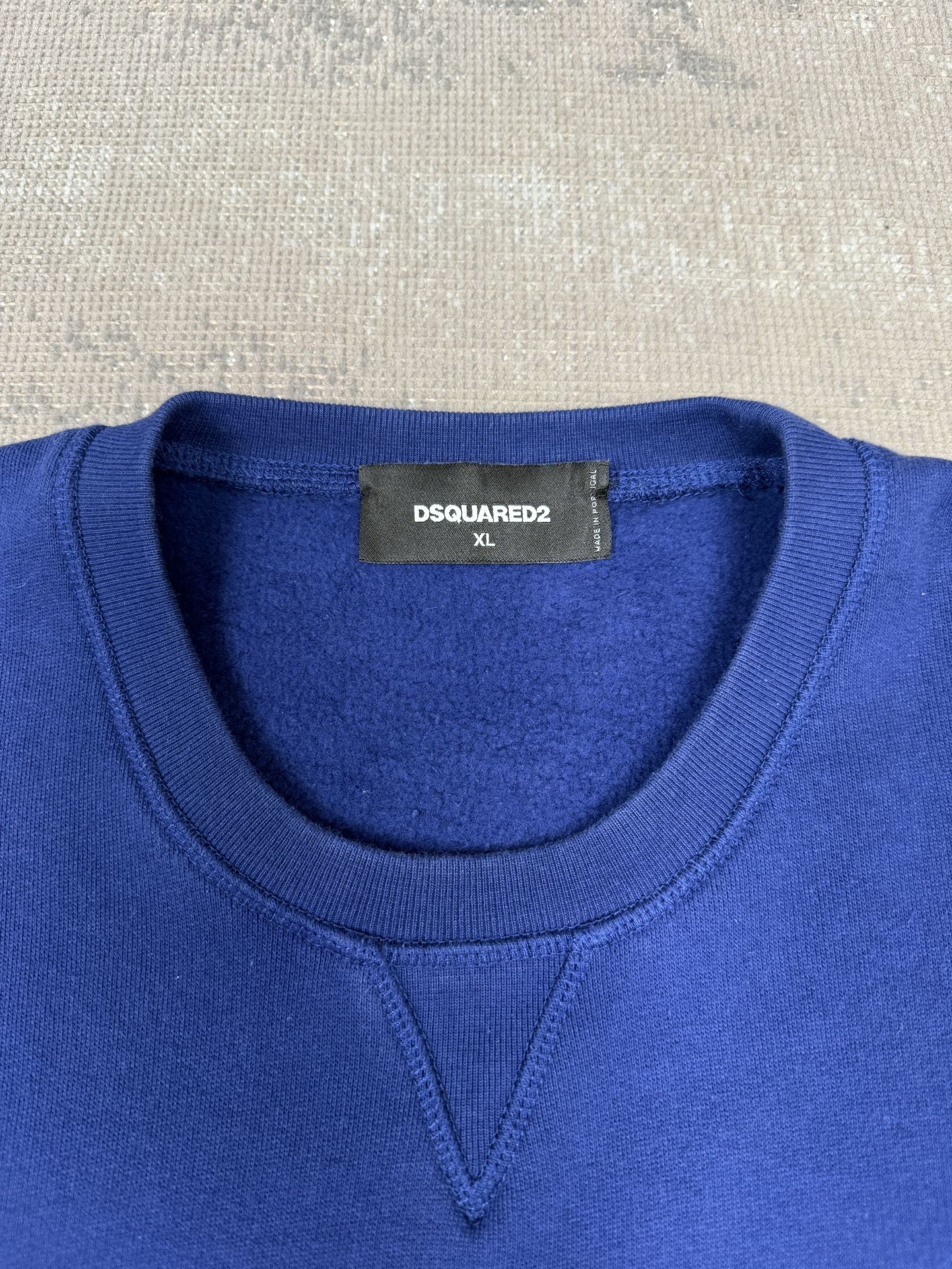 Dsquared2 Maple Logo Sweatshirt - Blue Dsquared2