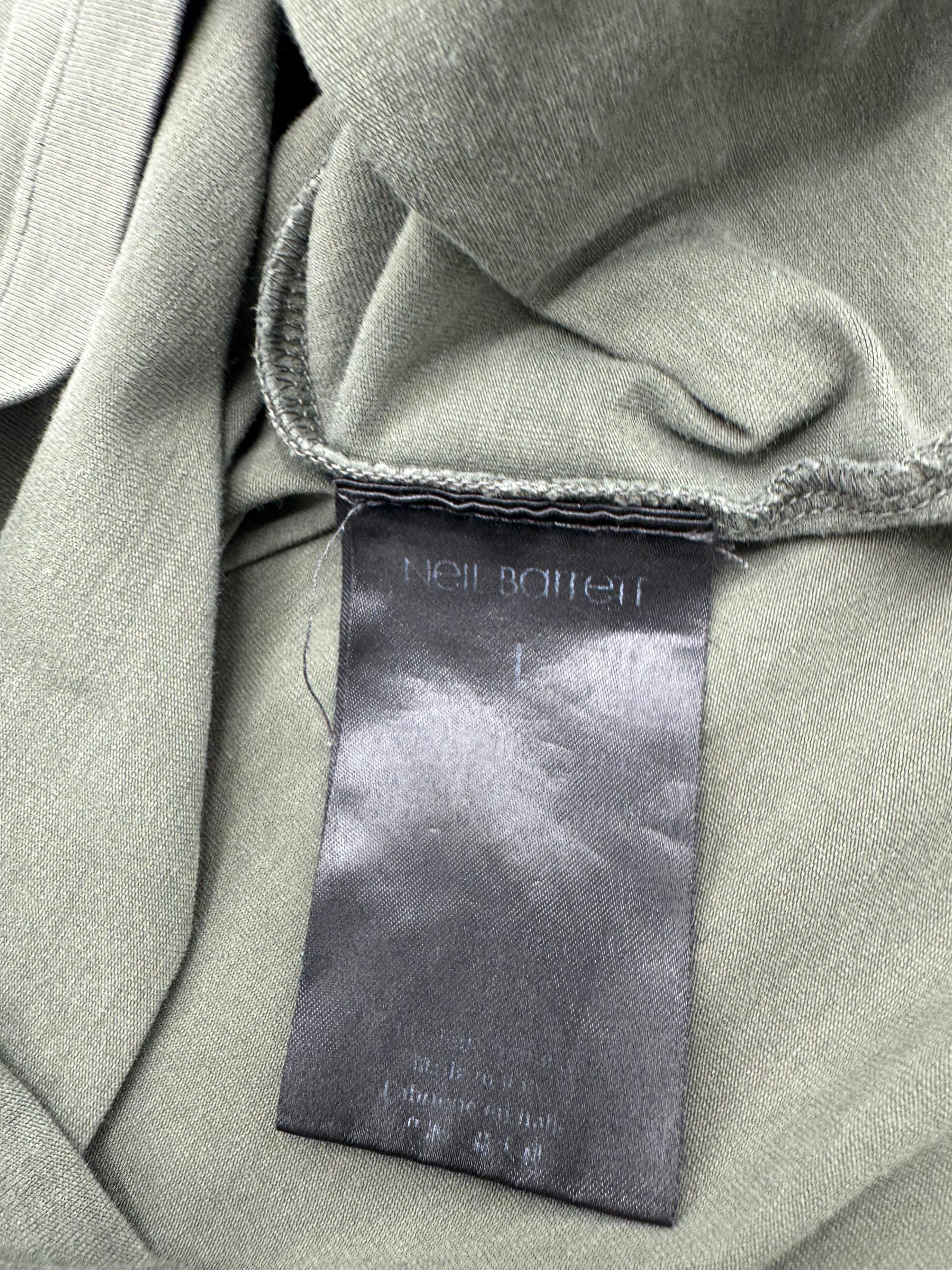 Neil Barrett Lighting Bolt T-Shirt - Khaki Neil Barrett