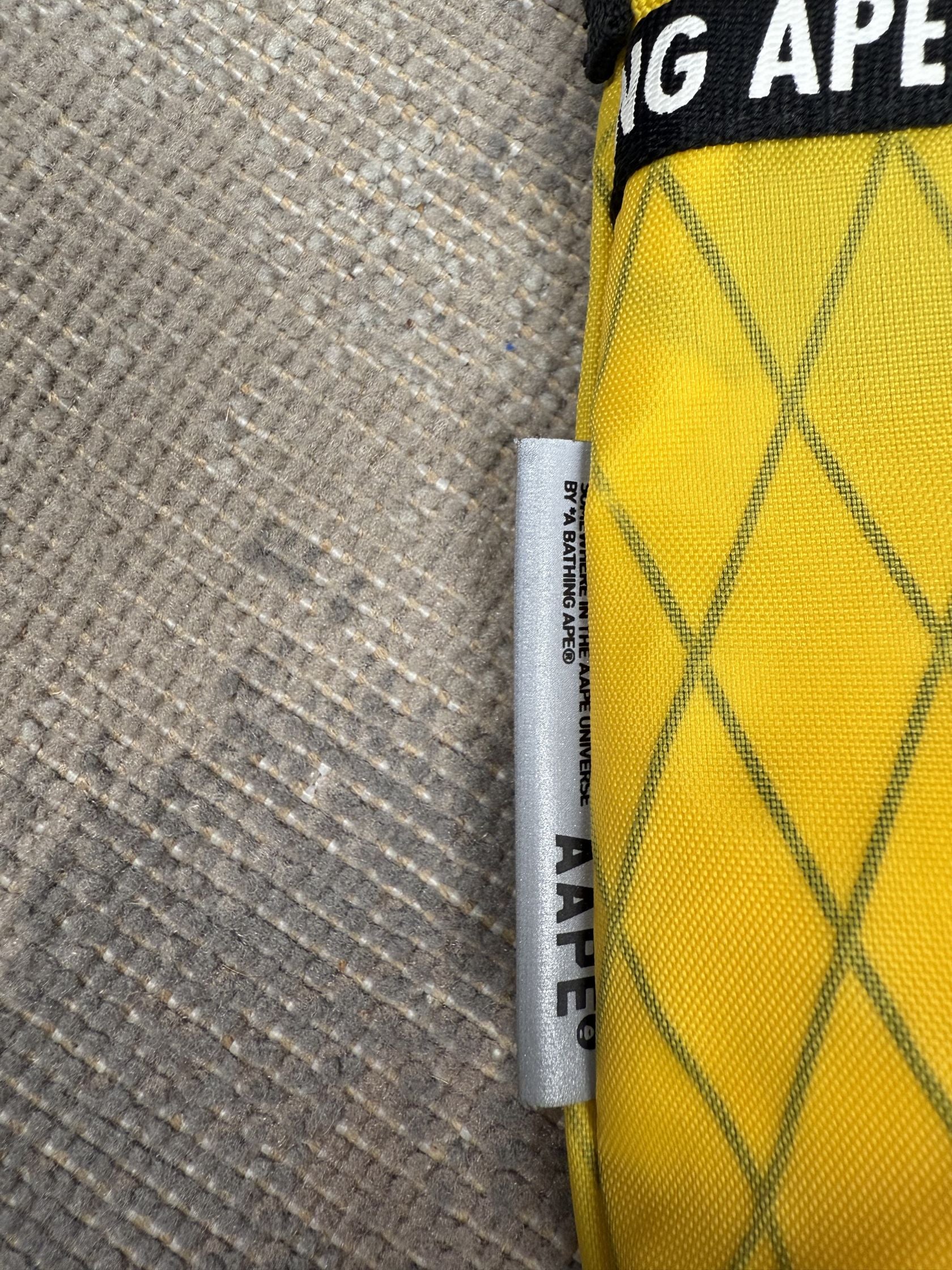 BAPE Crossbody Bag - Yellow BAPE