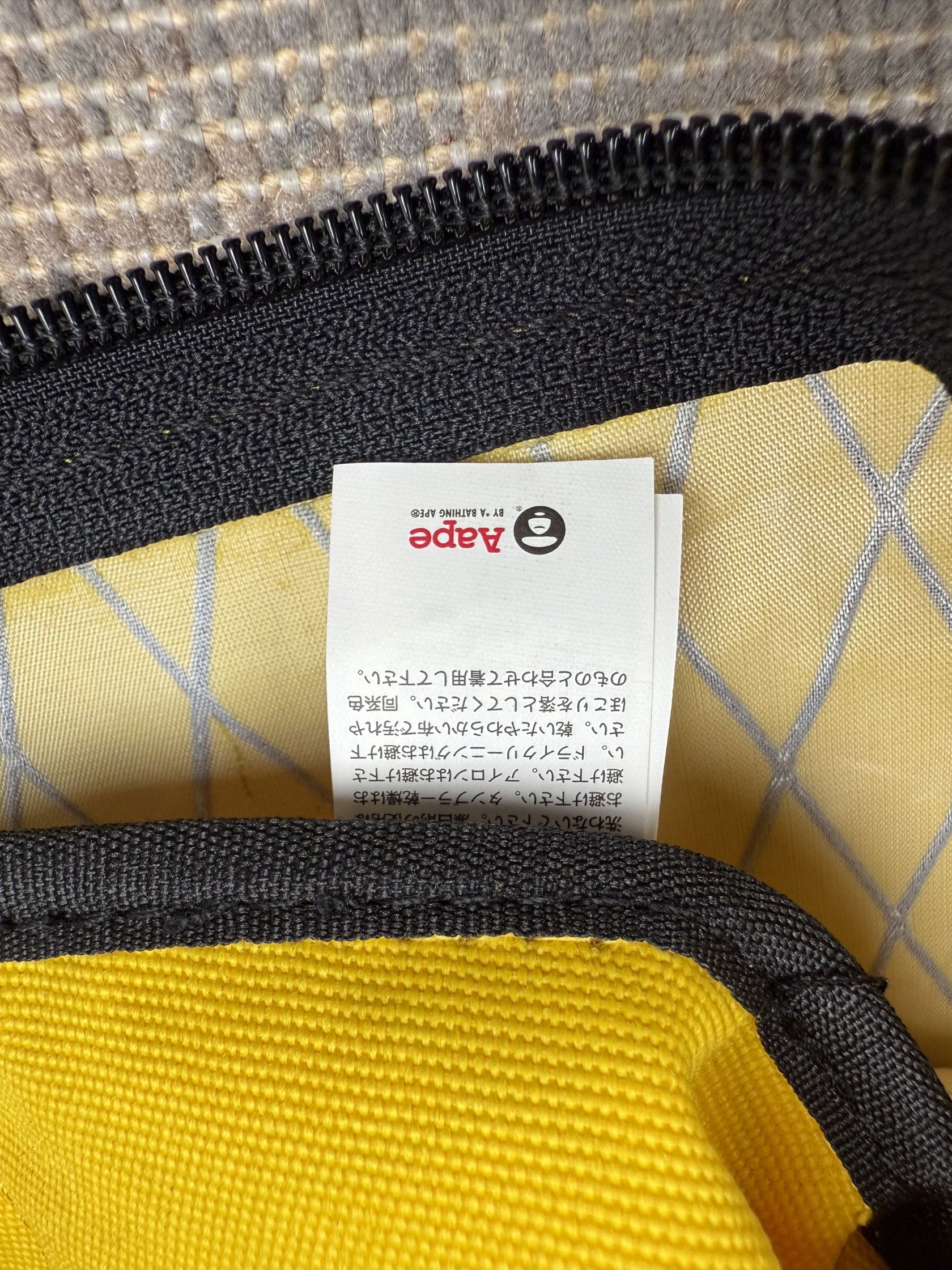 BAPE Crossbody Bag - Yellow BAPE