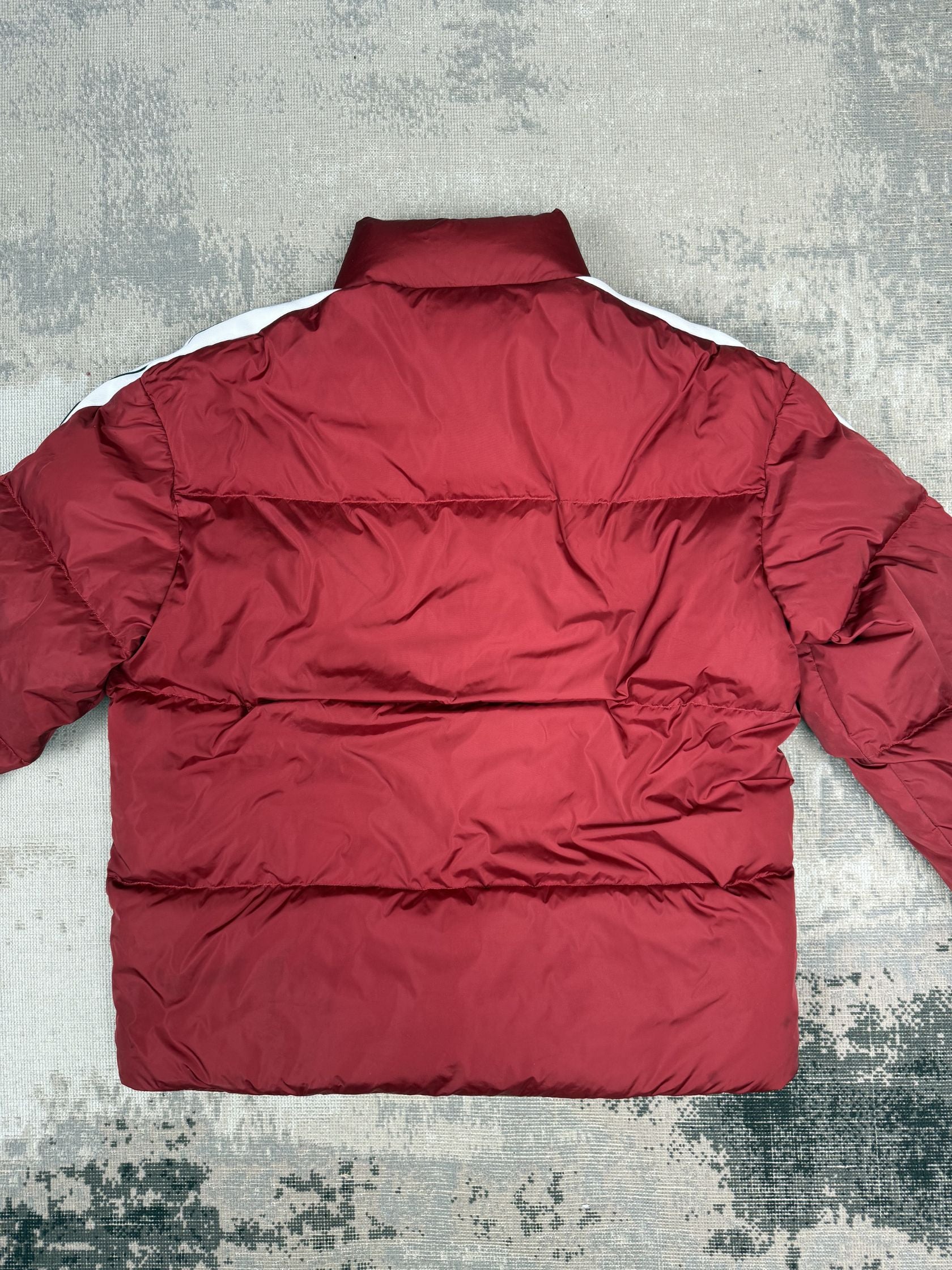 Palm Angels Track Puffer Jacket- Red Palm Angels