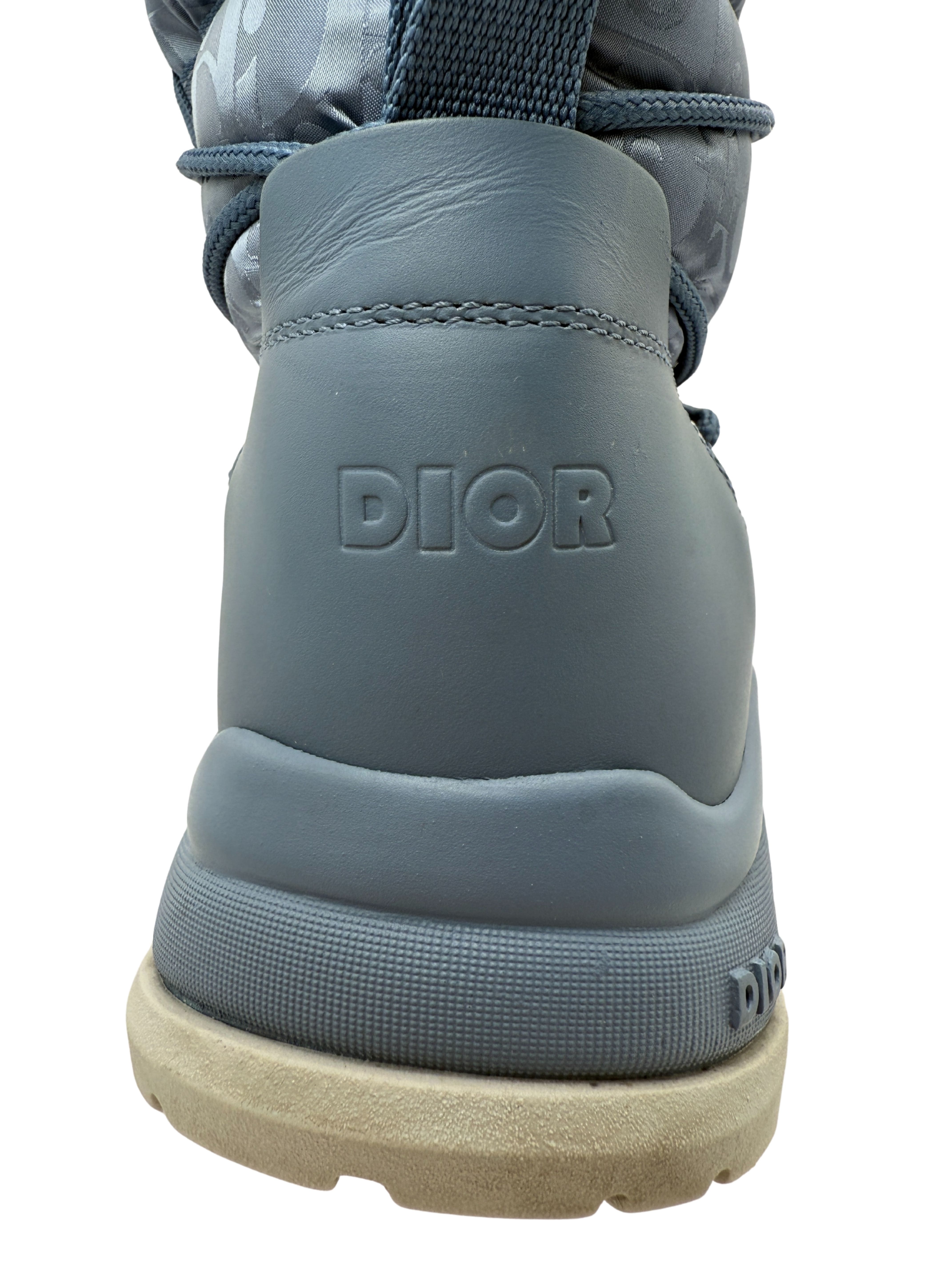 Dior x Peter Doig CD Oblique Snow Boots - Blue