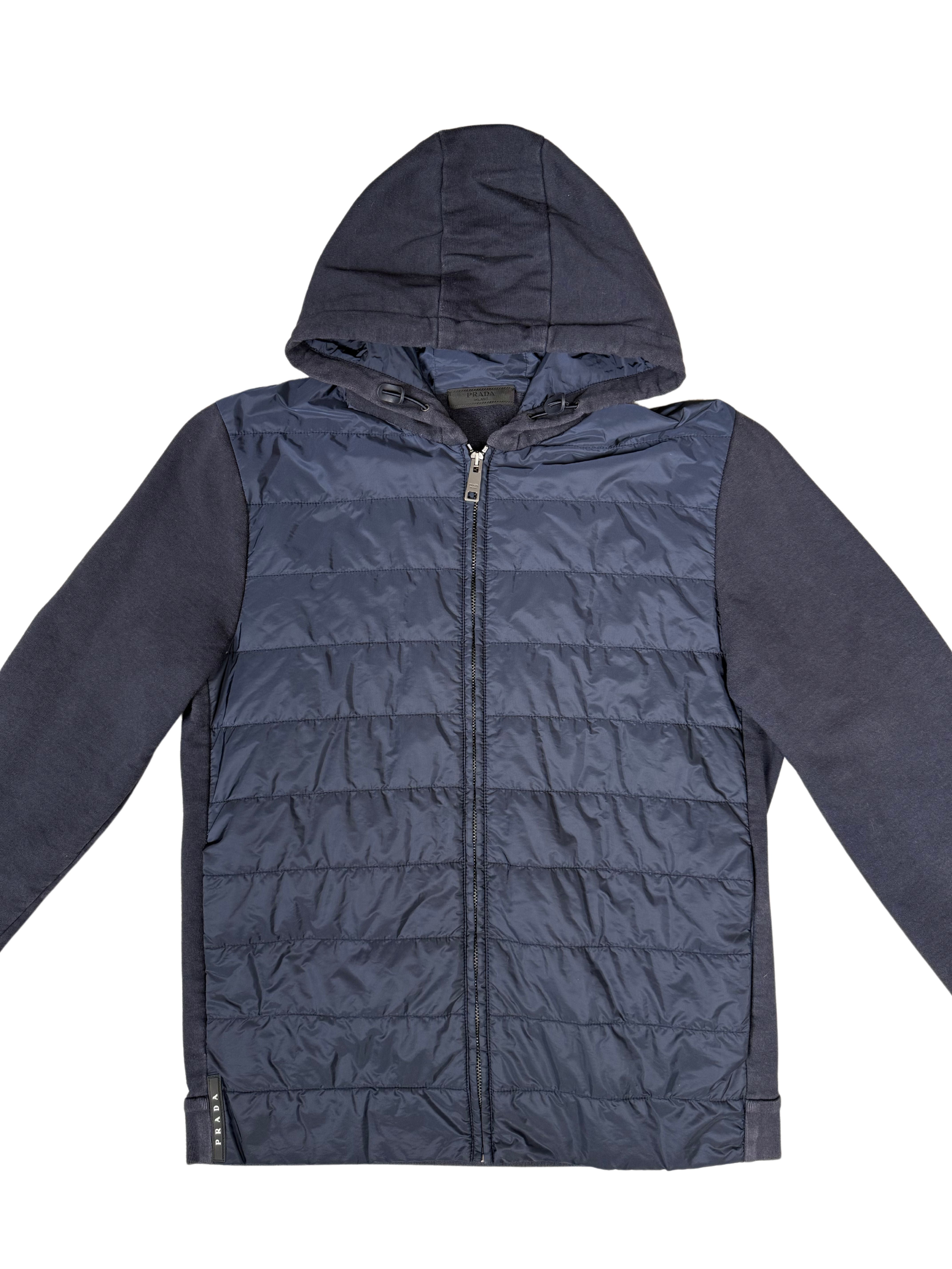 Prada Sport Padded Black Badge Tracksuit - Navy