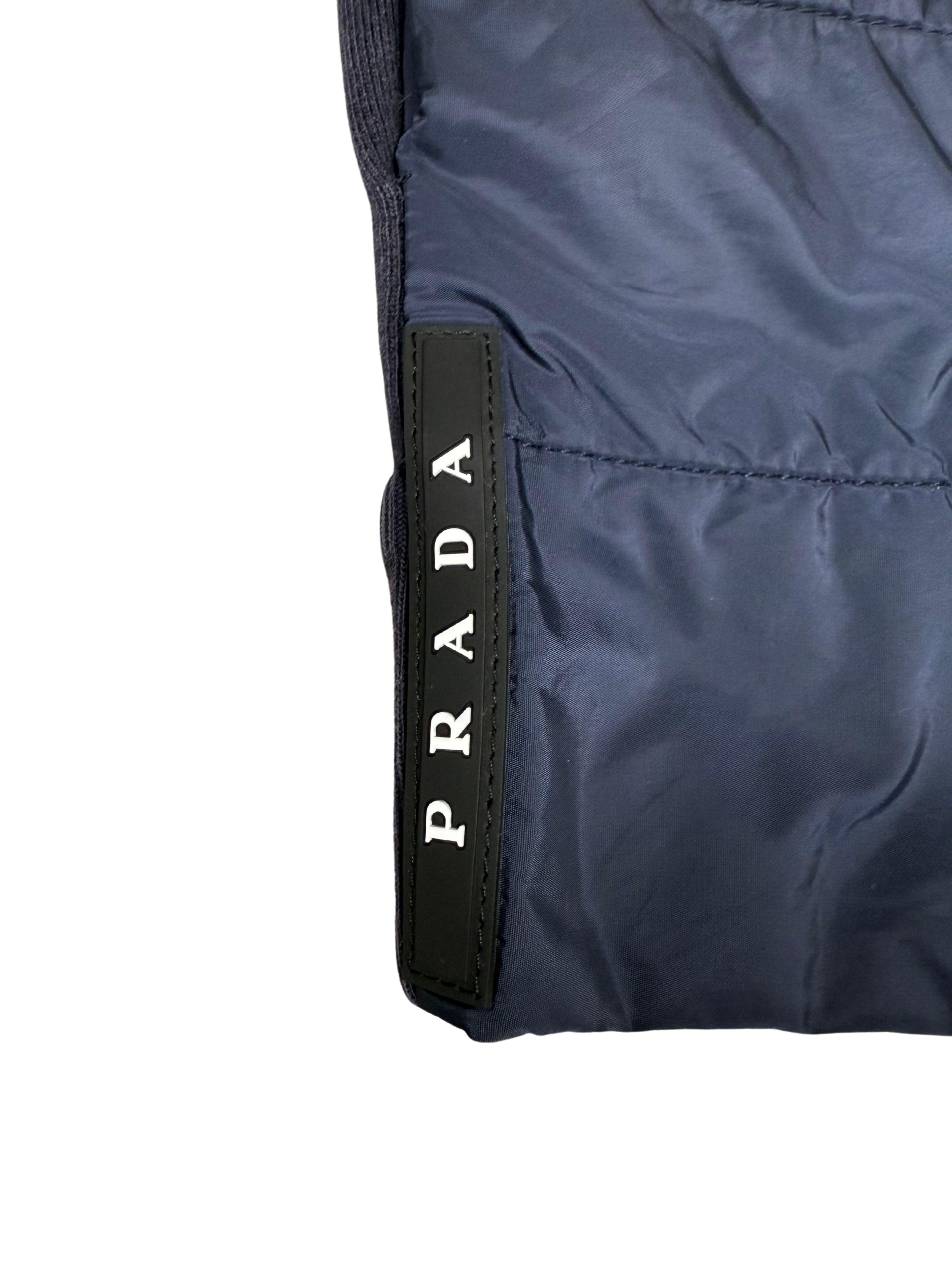 Prada Sport Padded Black Badge Tracksuit - Navy