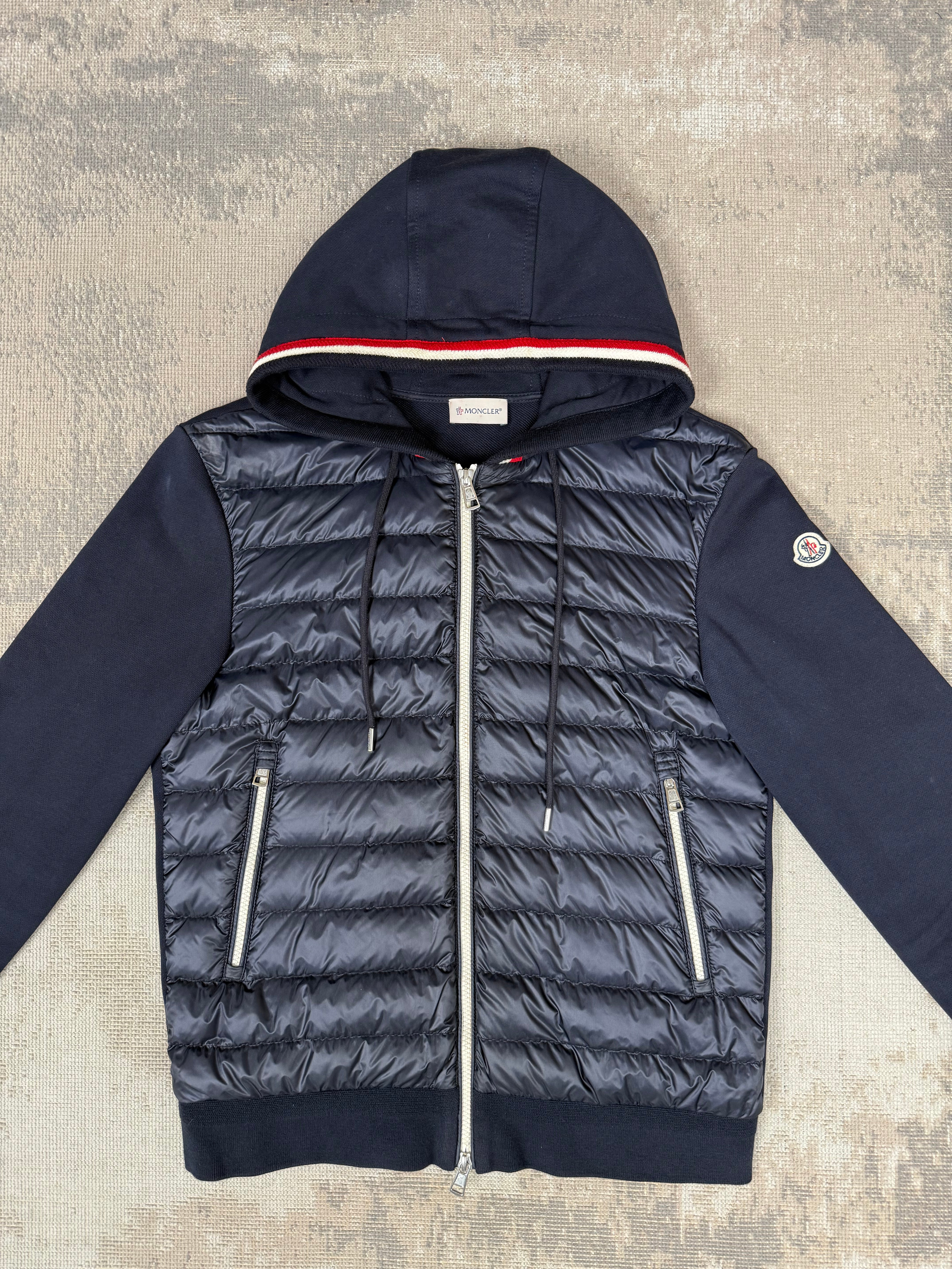 Moncler Tricot Padded Cardigan - Black Moncler