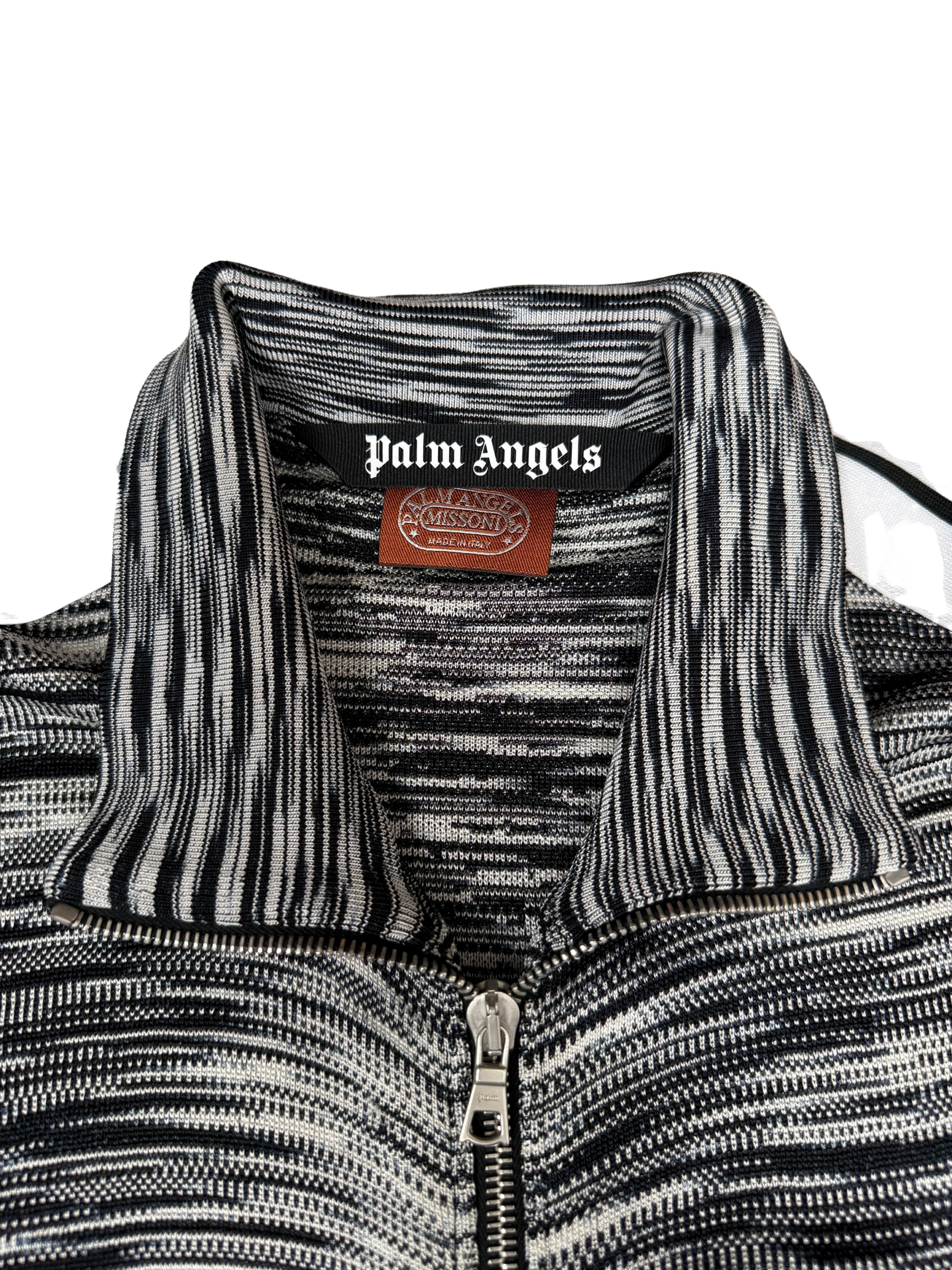 Palm Angels x Missioni Track Jacket - Black / White