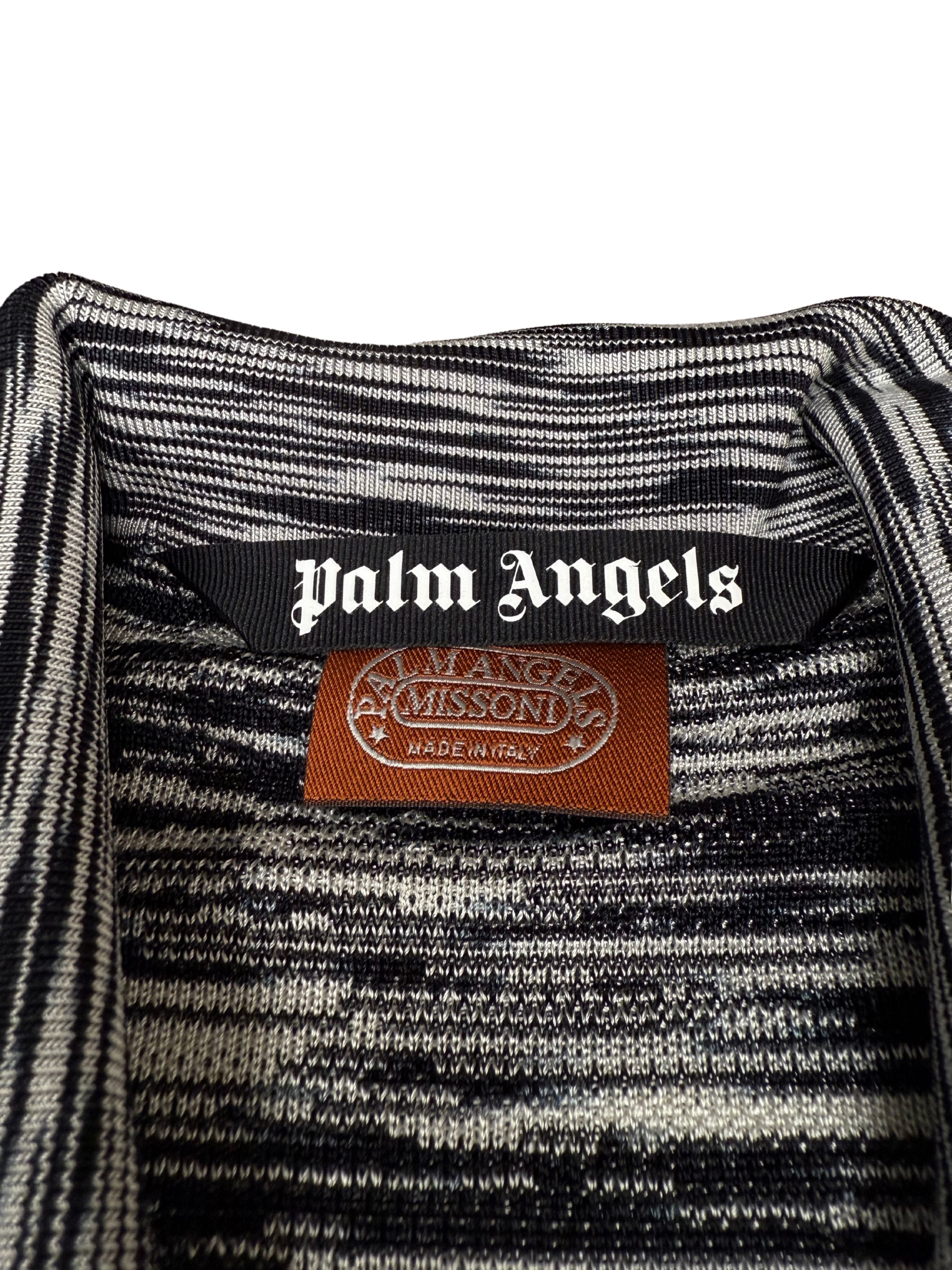 Palm Angels x Missioni Track Jacket - Black / White