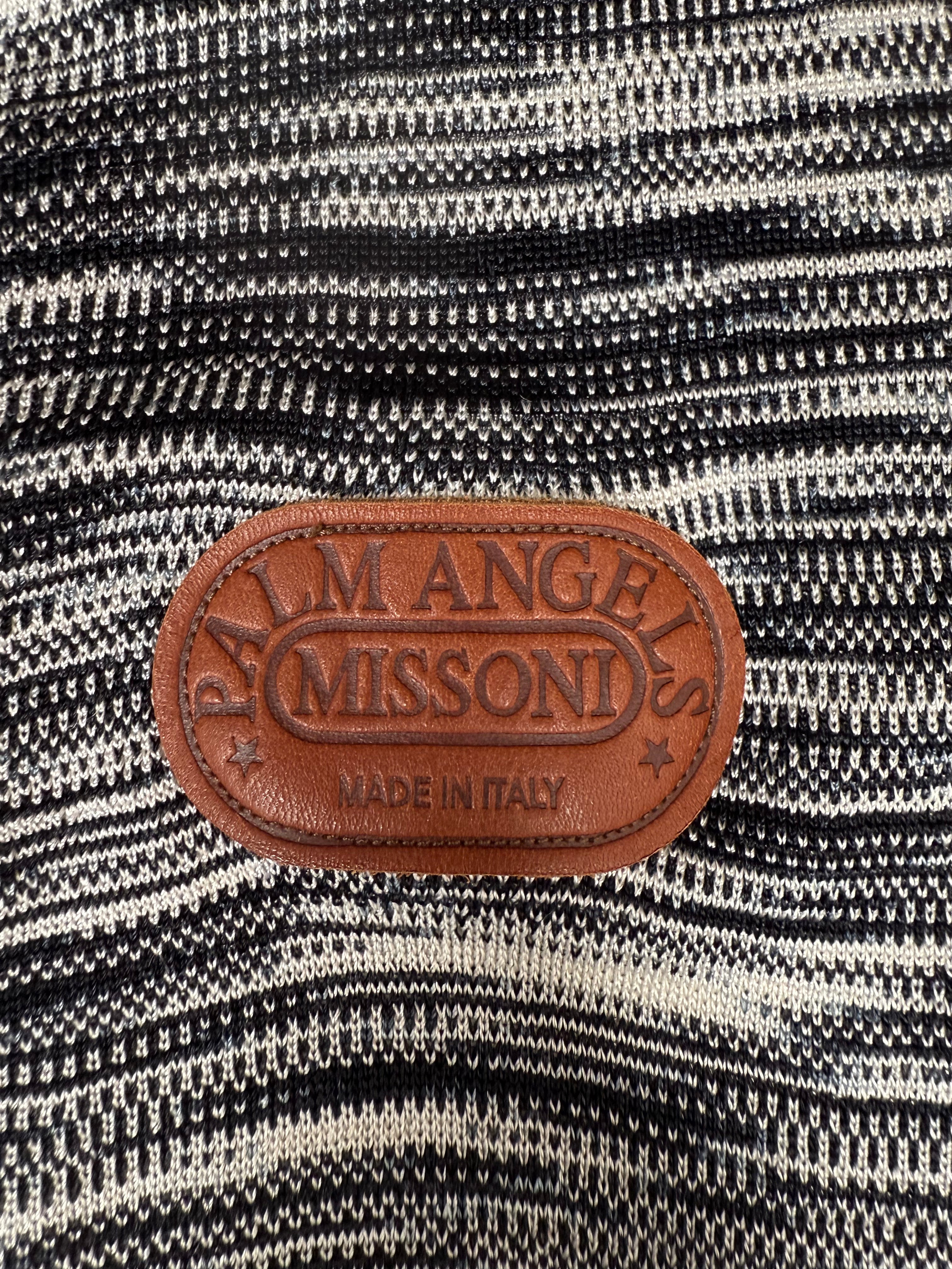Palm Angels x Missioni Track Jacket - Black / White