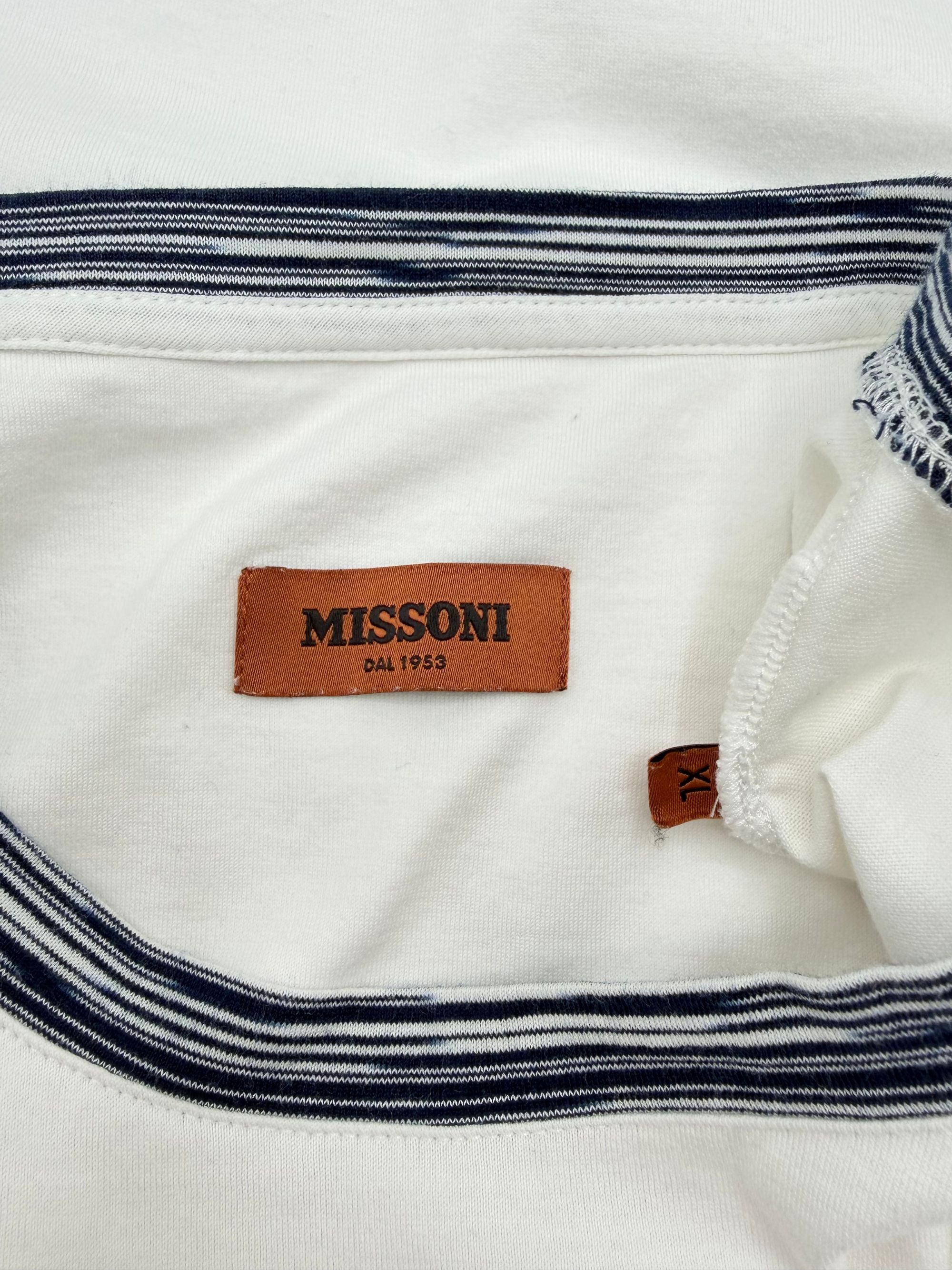 Missoni Pattern Neck T-Shirt Missoni