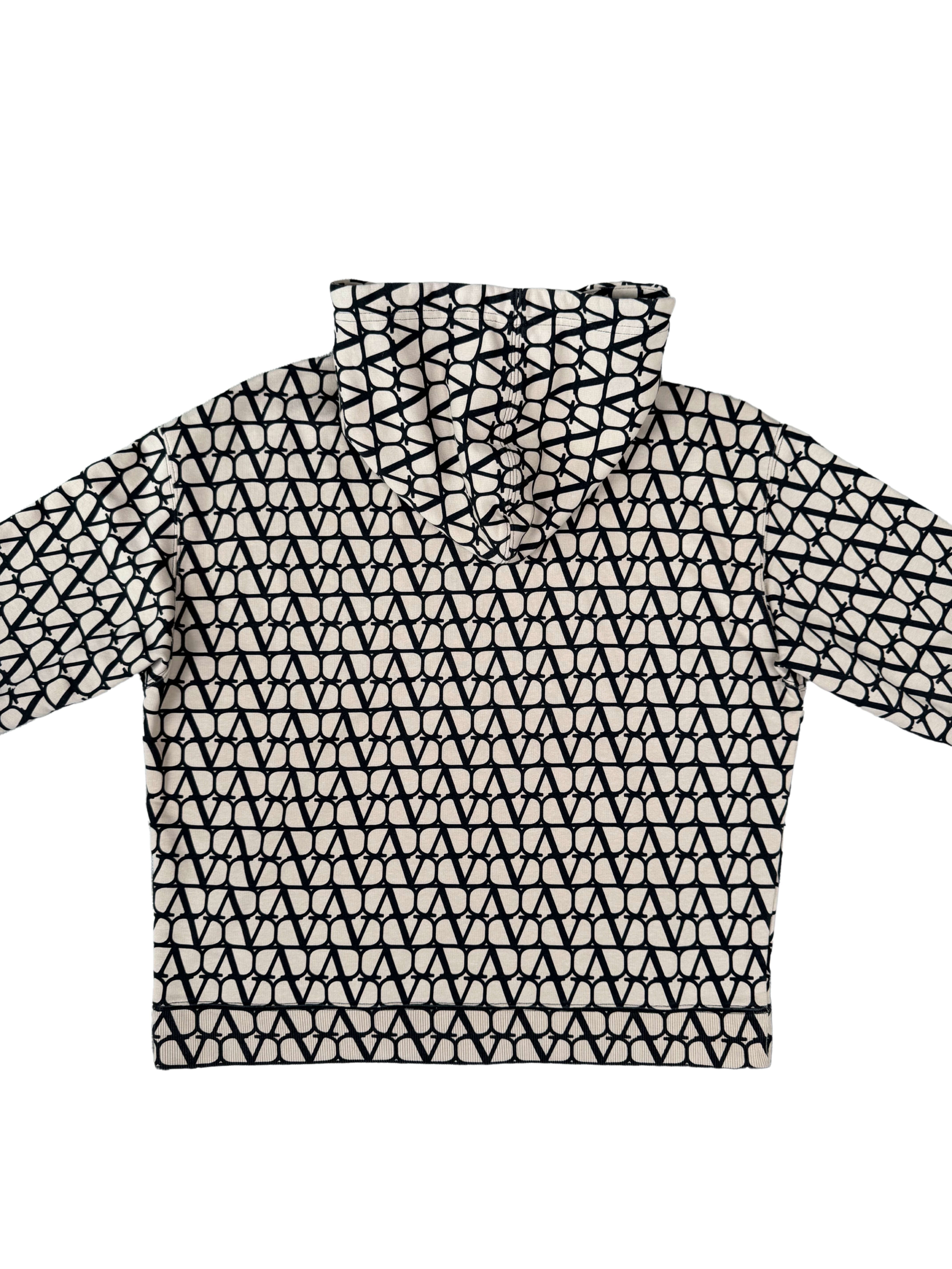 Valentino Garavani Toile Iconograph Hoodie - Brown