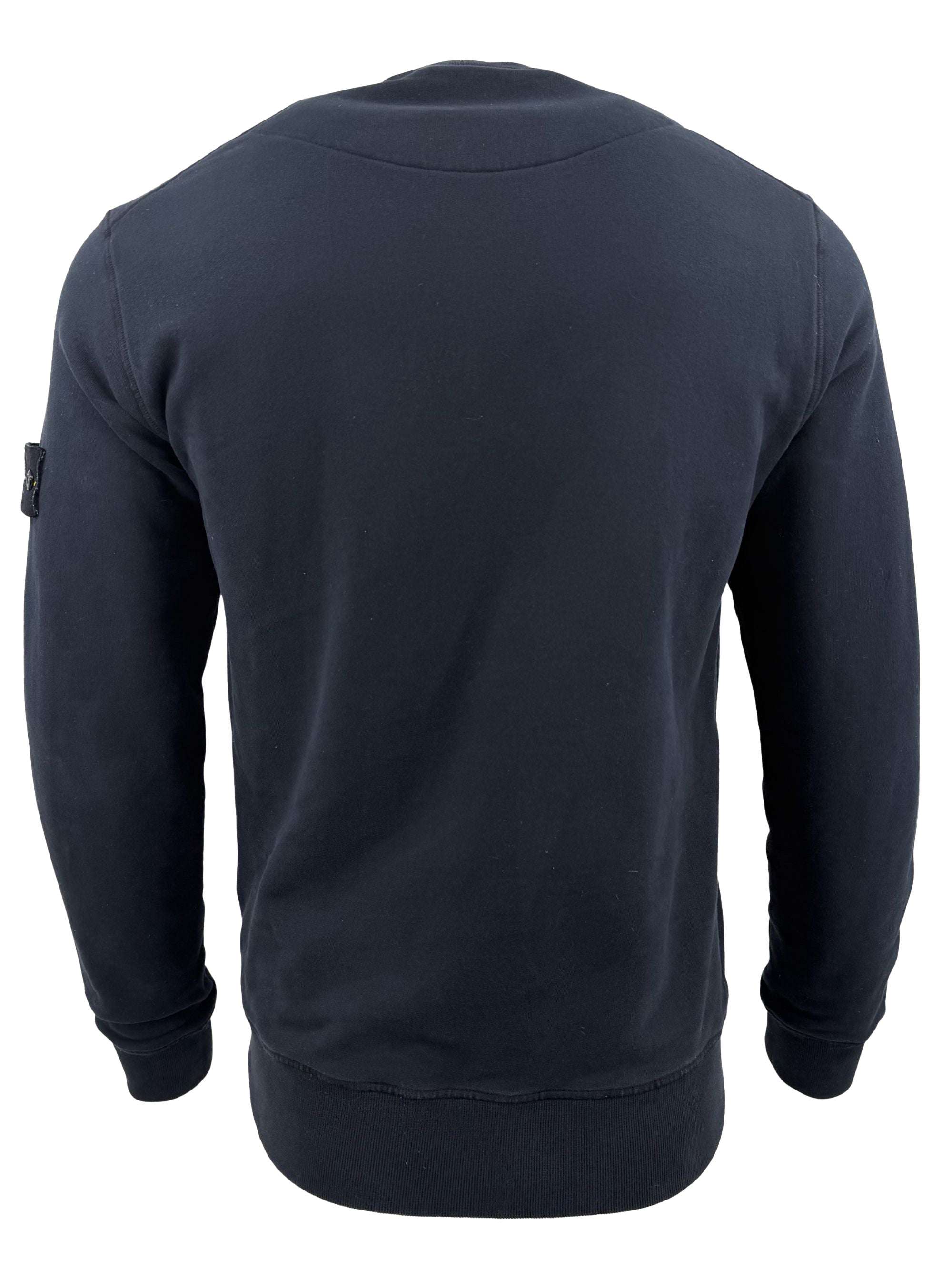 Stone Island Badge Sweatshirt - Navy Stone Island