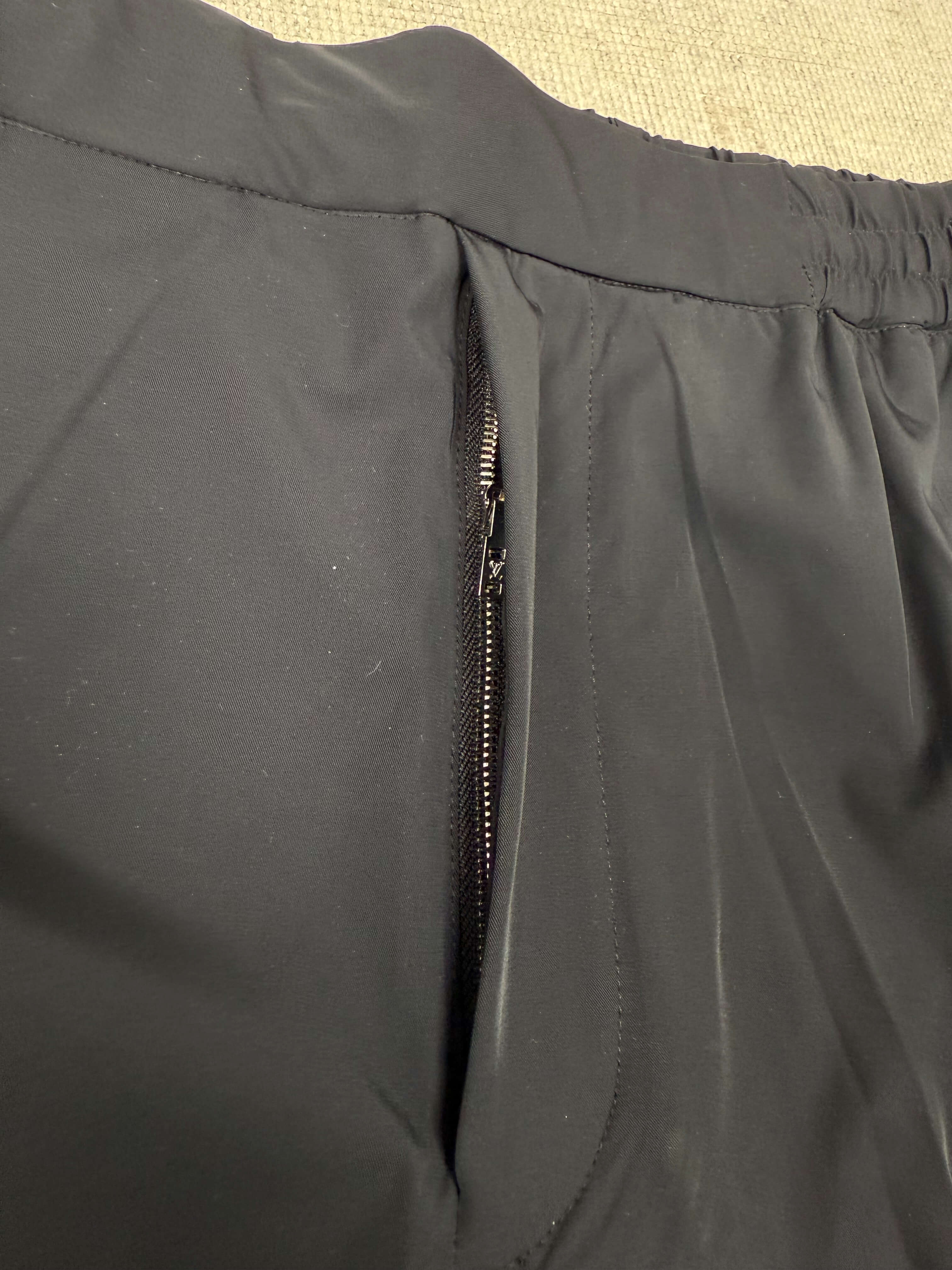 Louis Vuitton x Tyler The Creator Embroidered Technical Track Trousers - Black Louis Vuitton