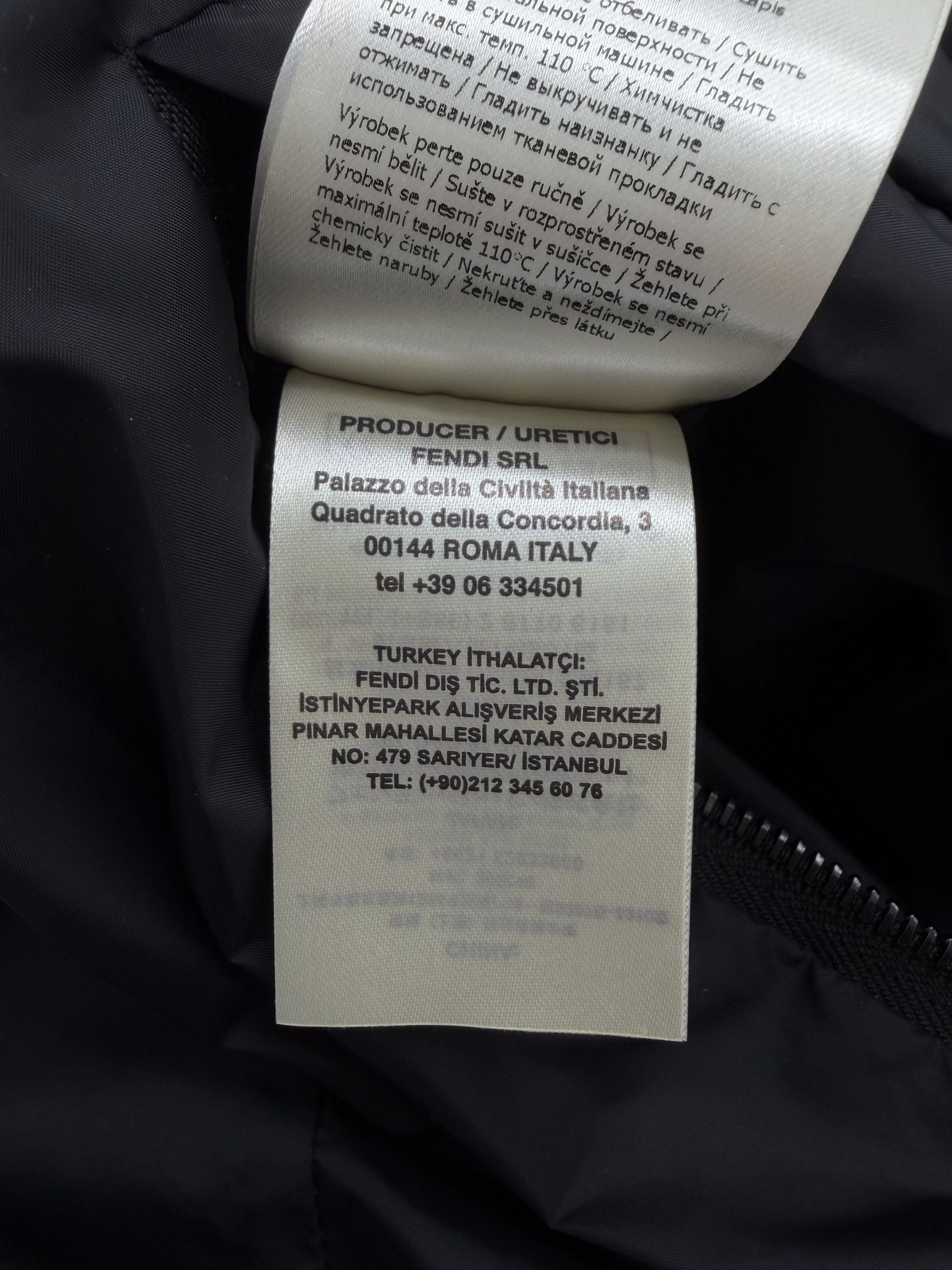 Fendi Eyes Windbreaker - Black Fendi