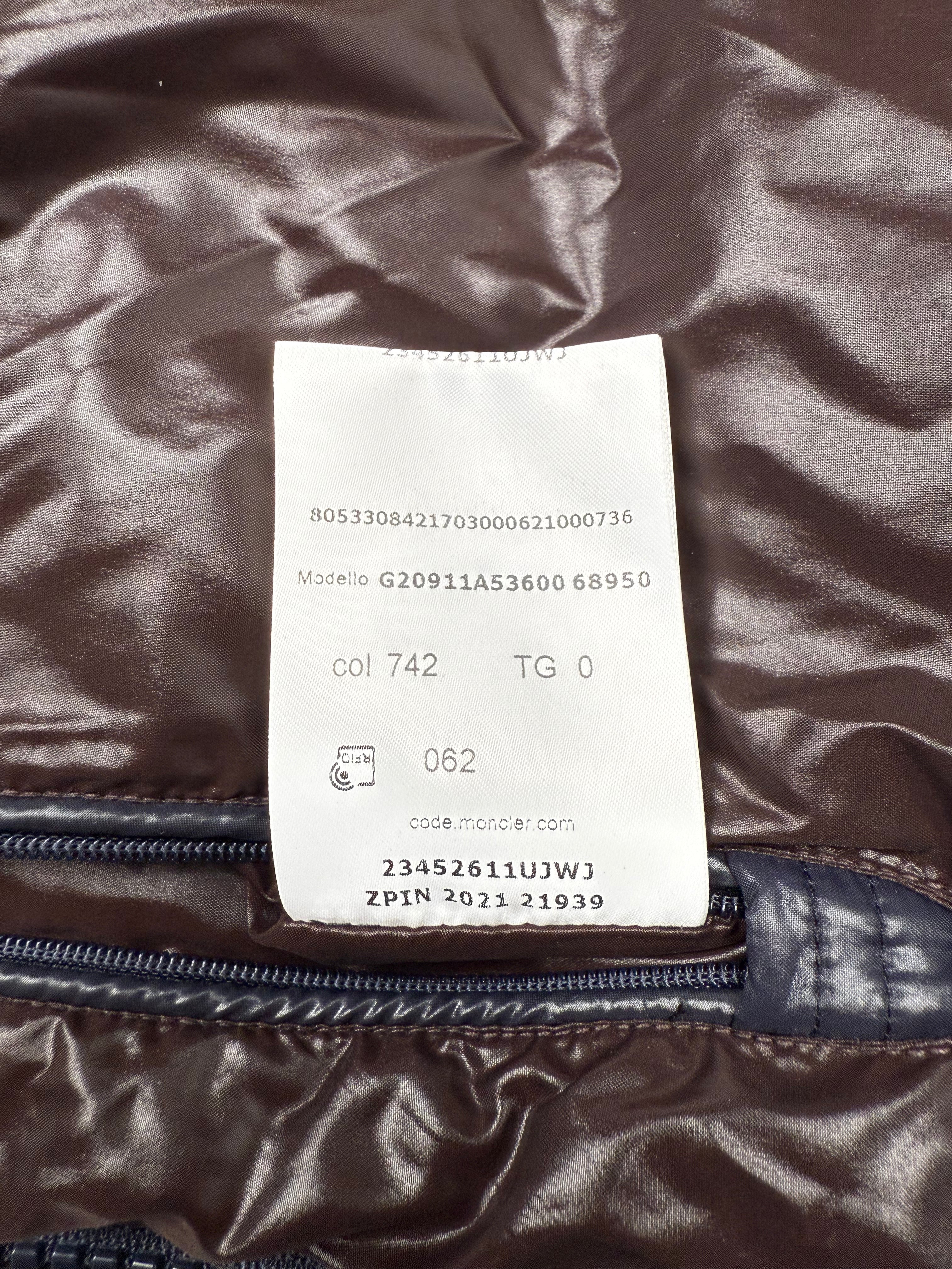 Moncler Maya Coat - Navy Moncler