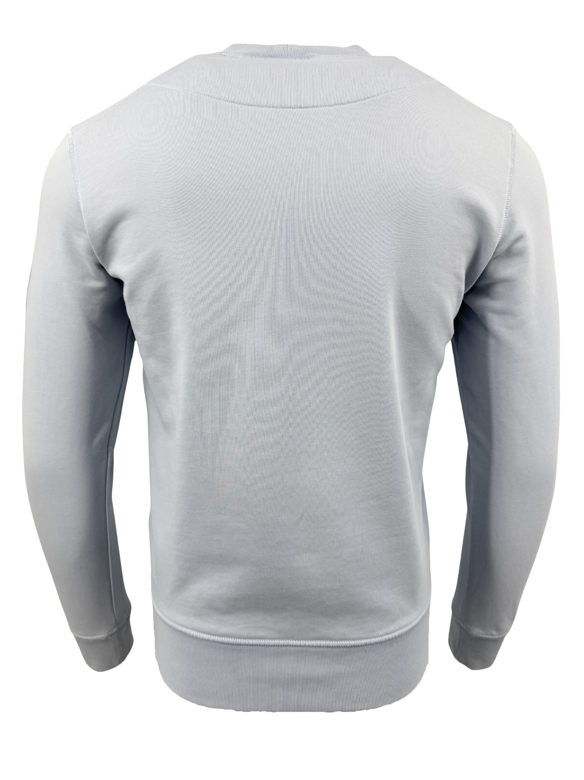 Stone Island Badge Sweatshirt - Light Blue Stone Island
