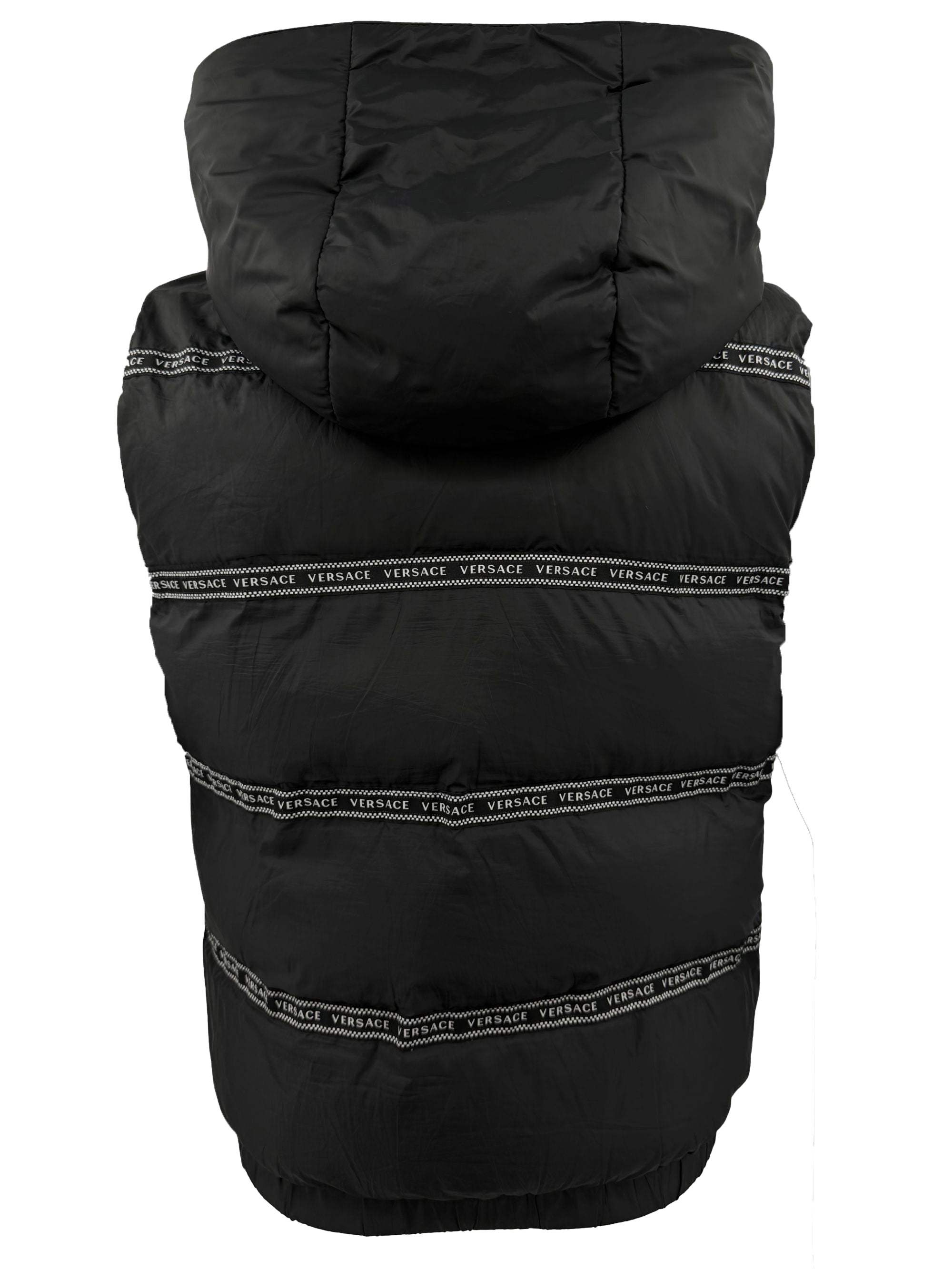 Versace Logo Gilet - Black Versace