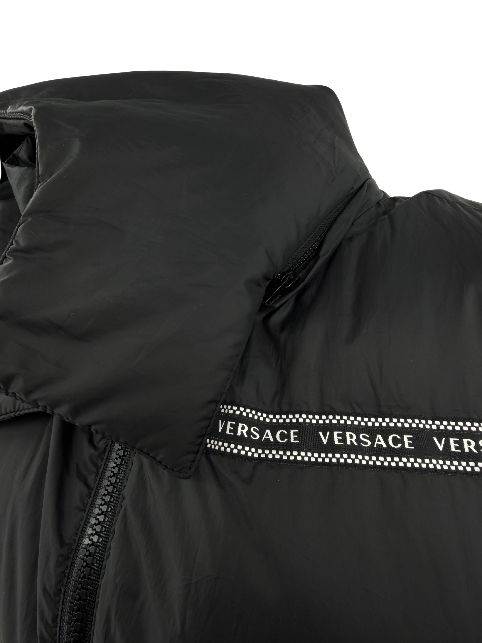 Versace Logo Gilet - Black Versace