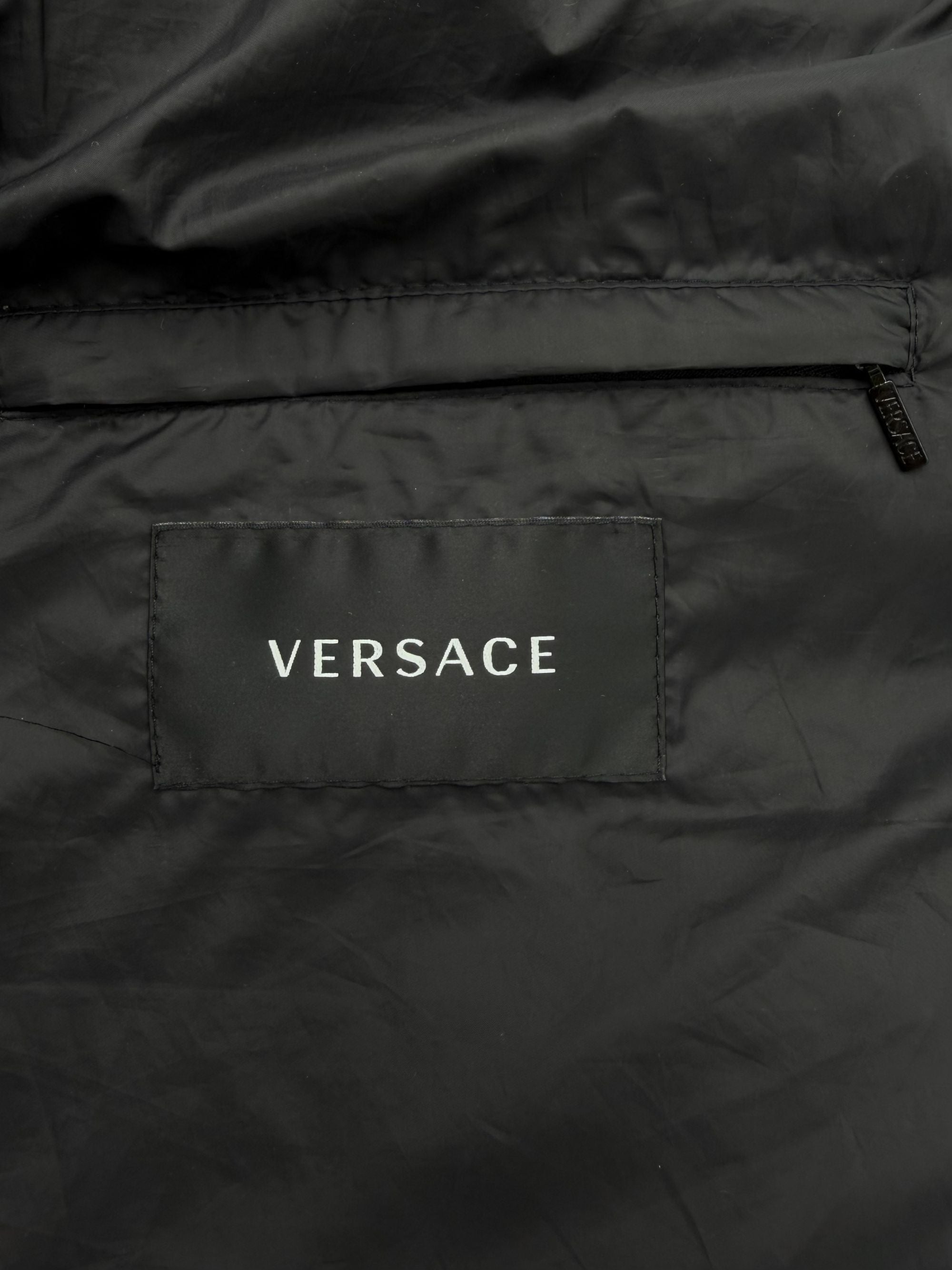 Versace Logo Gilet - Black Versace