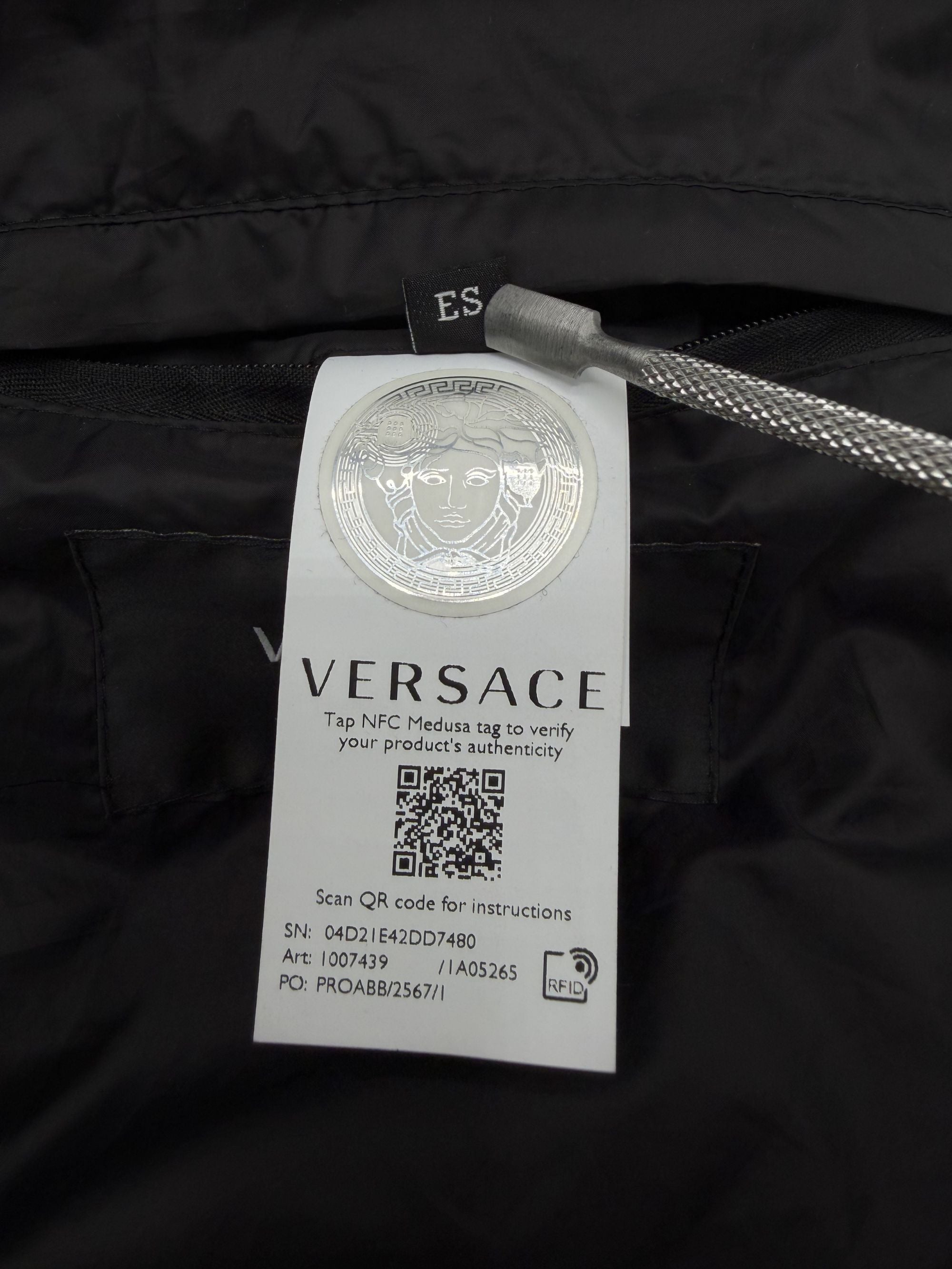 Versace Logo Gilet - Black Versace