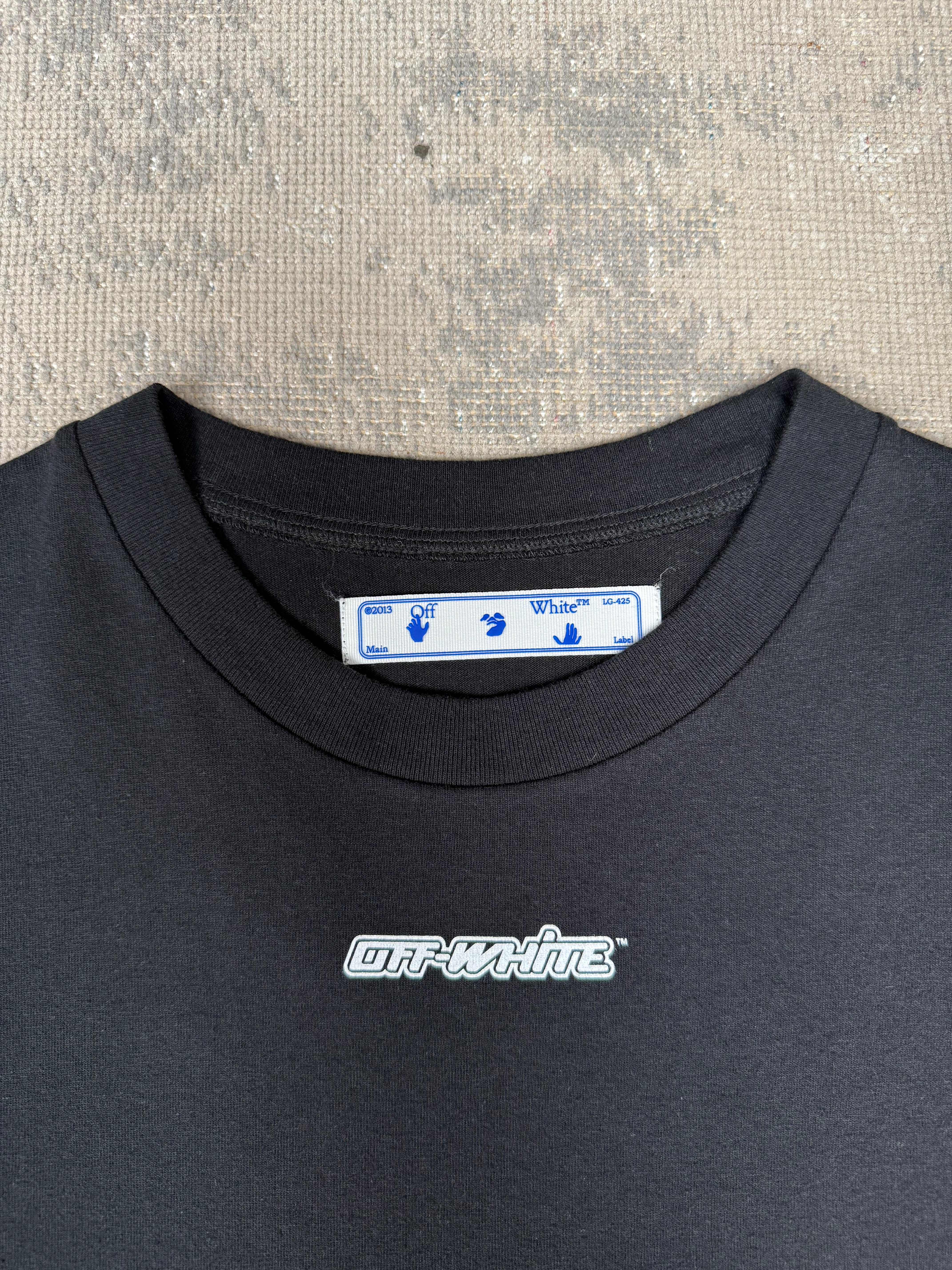 Off-White S/S Over Marker T-Shirt - Black Off-White