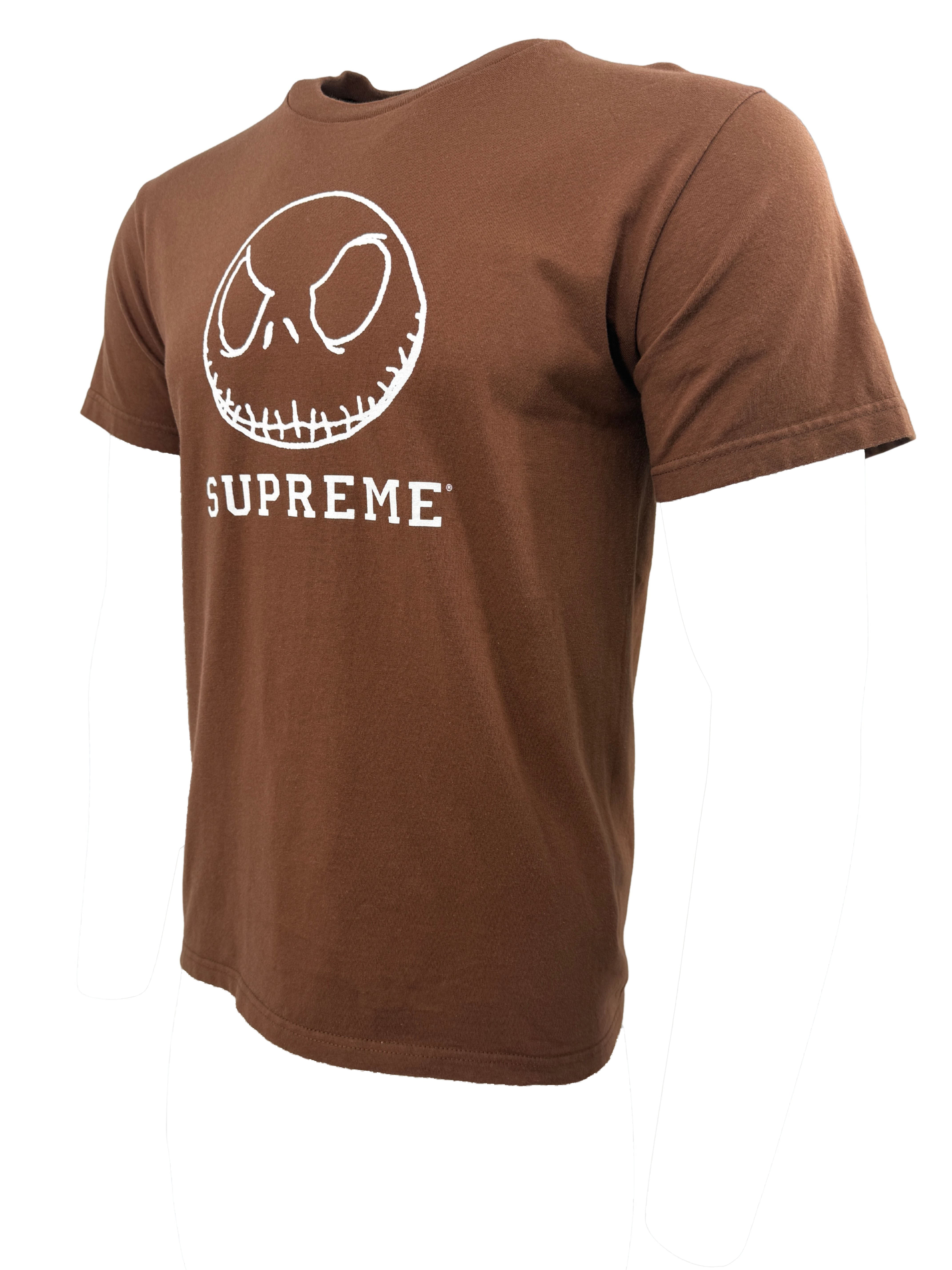Supreme Skeleton Night before Christmas T-shirt - Brown Supreme