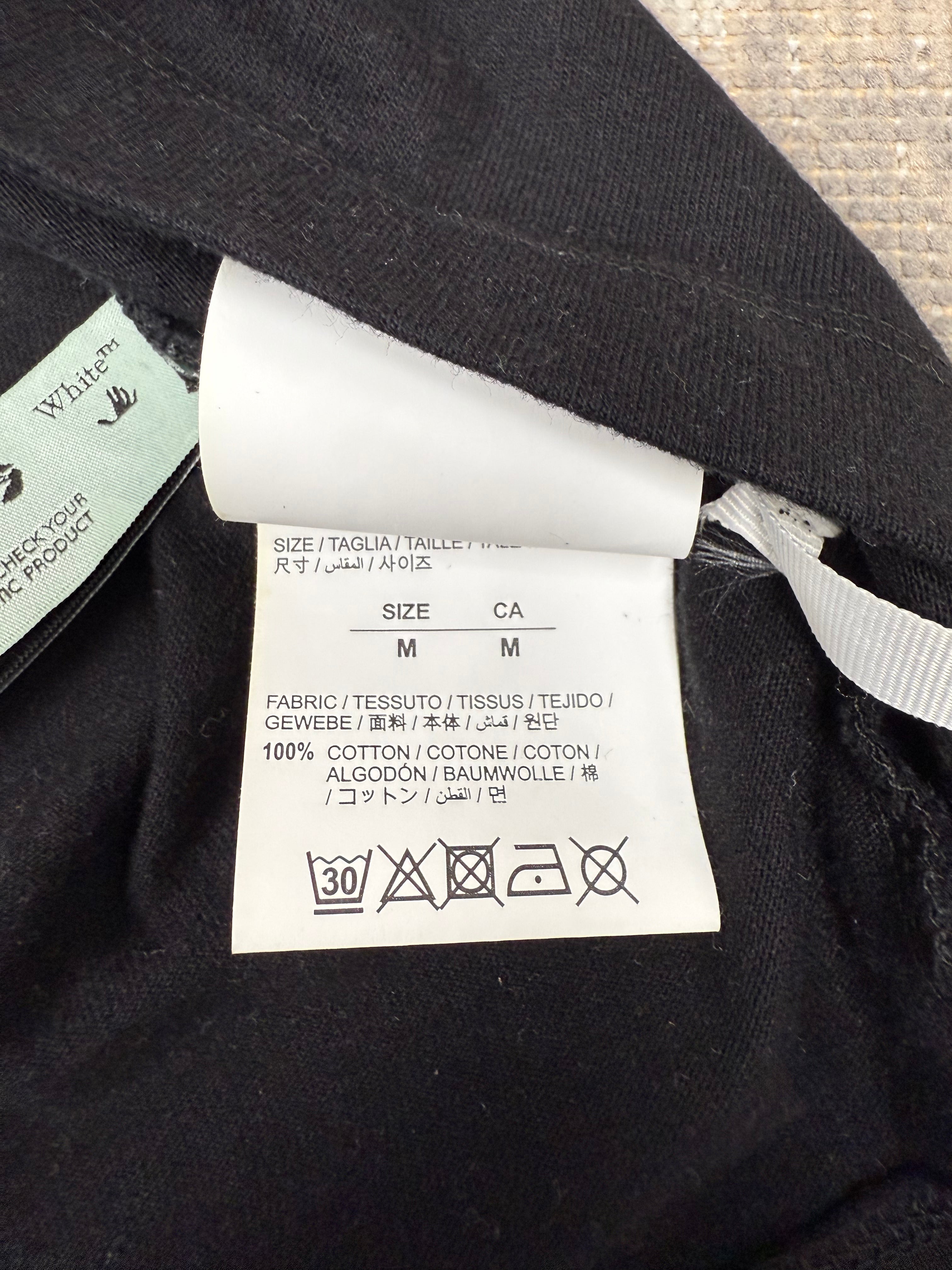 Off-White S/S Over Marker T-Shirt - Black Off-White