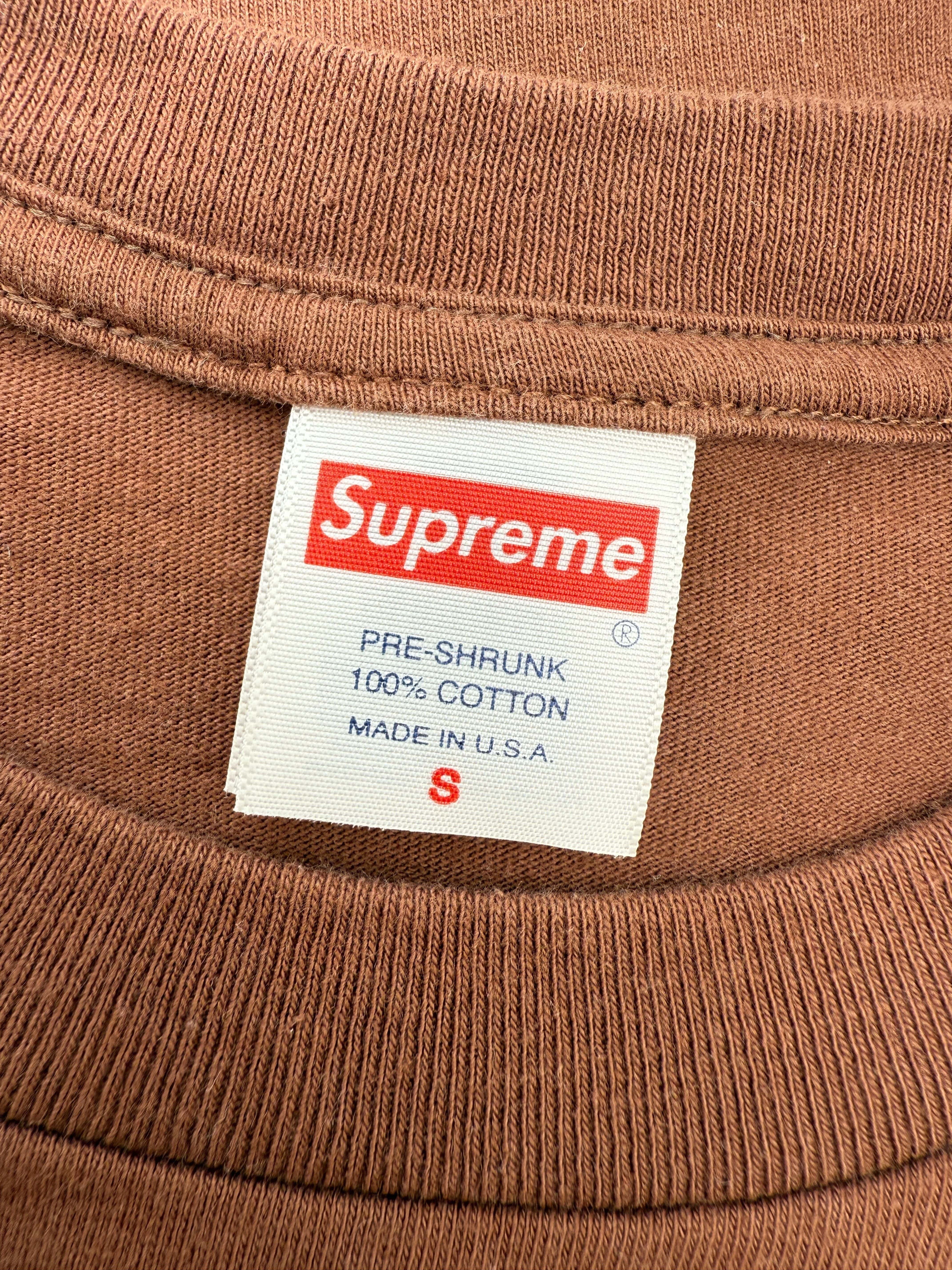 Supreme Skeleton Night before Christmas T-shirt - Brown Supreme