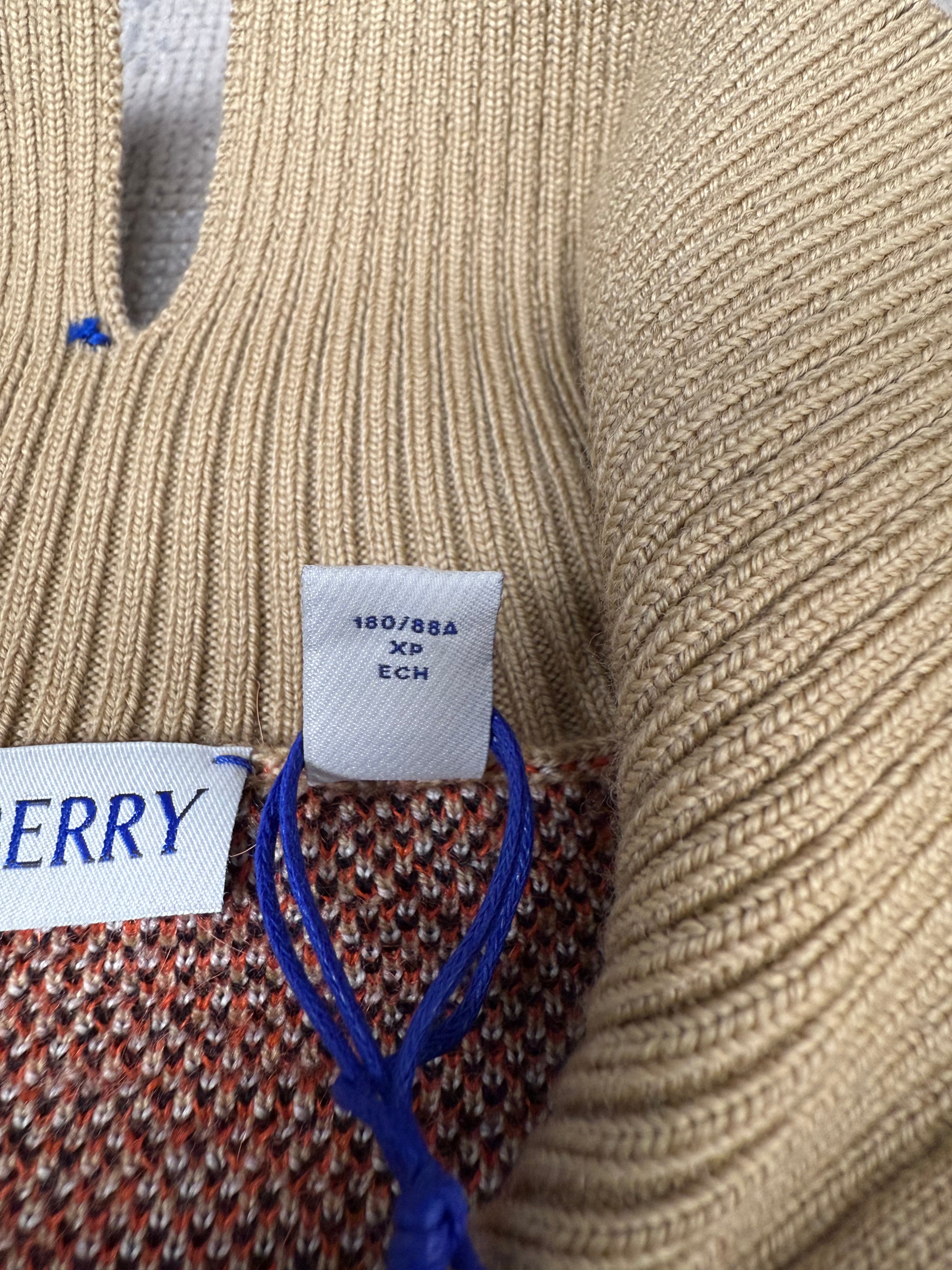 Burberry Check Wool Mohair Blend Jacket - Archive Beige (Unused) Burberry