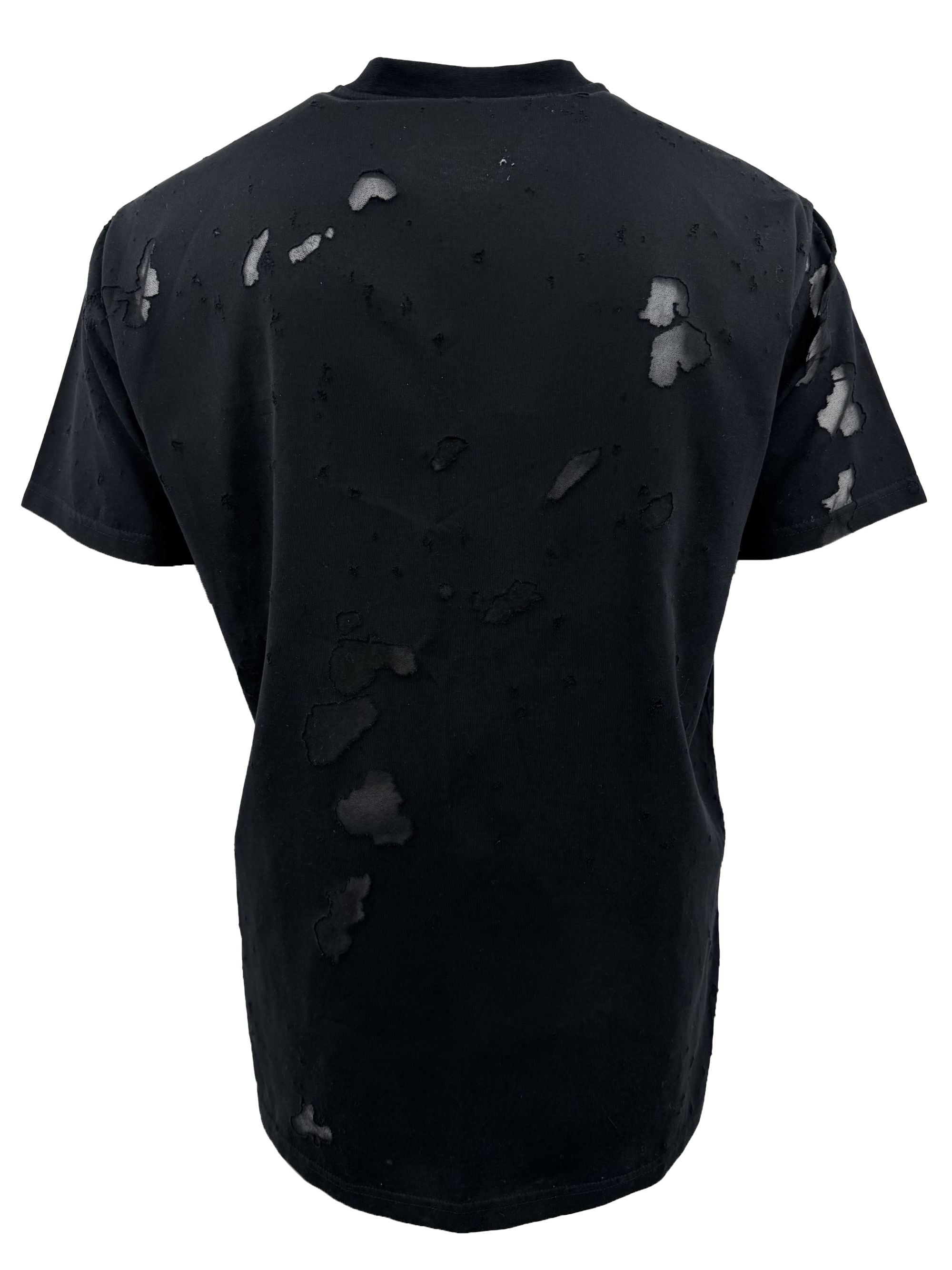 Givenchy Distressed T-Shirt - Black Givenchy