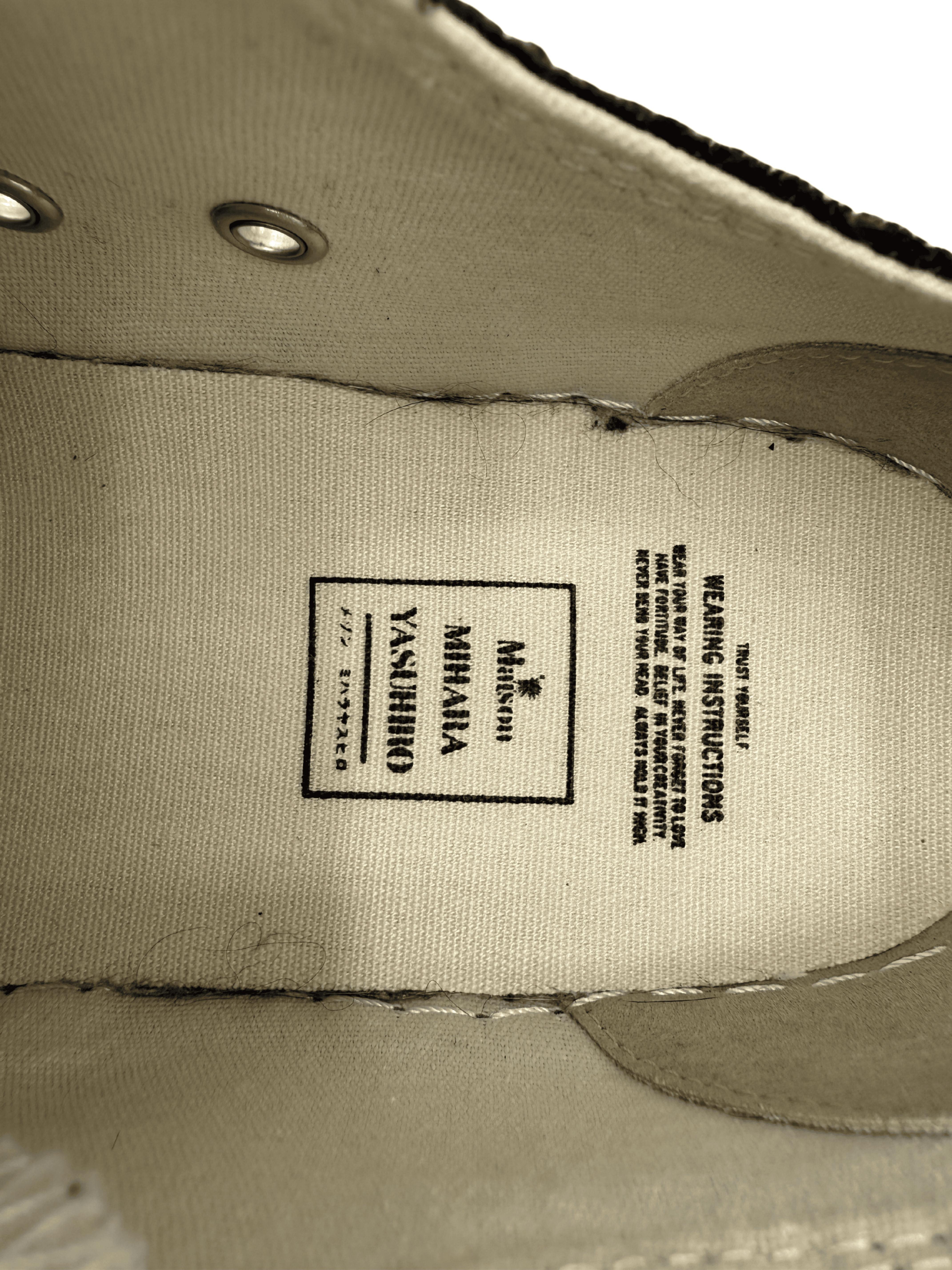 Maison Mihara Yasuhiro MMY Peterson Original Sole Trainer - Black Maison Mihara Yasuhiro
