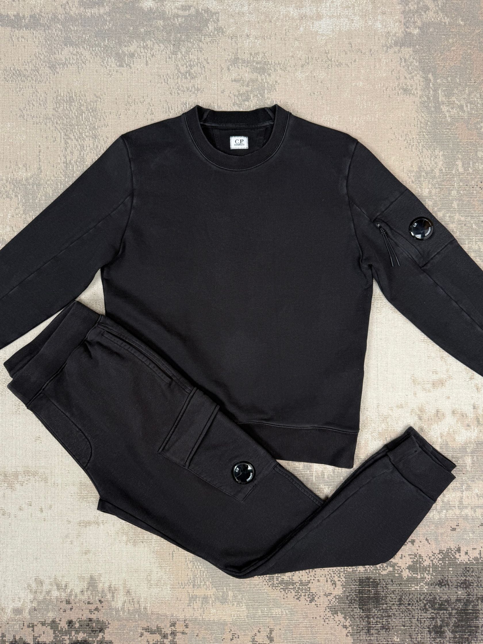 C.P. Company Goggle Tracksuit - Black C.P. Company