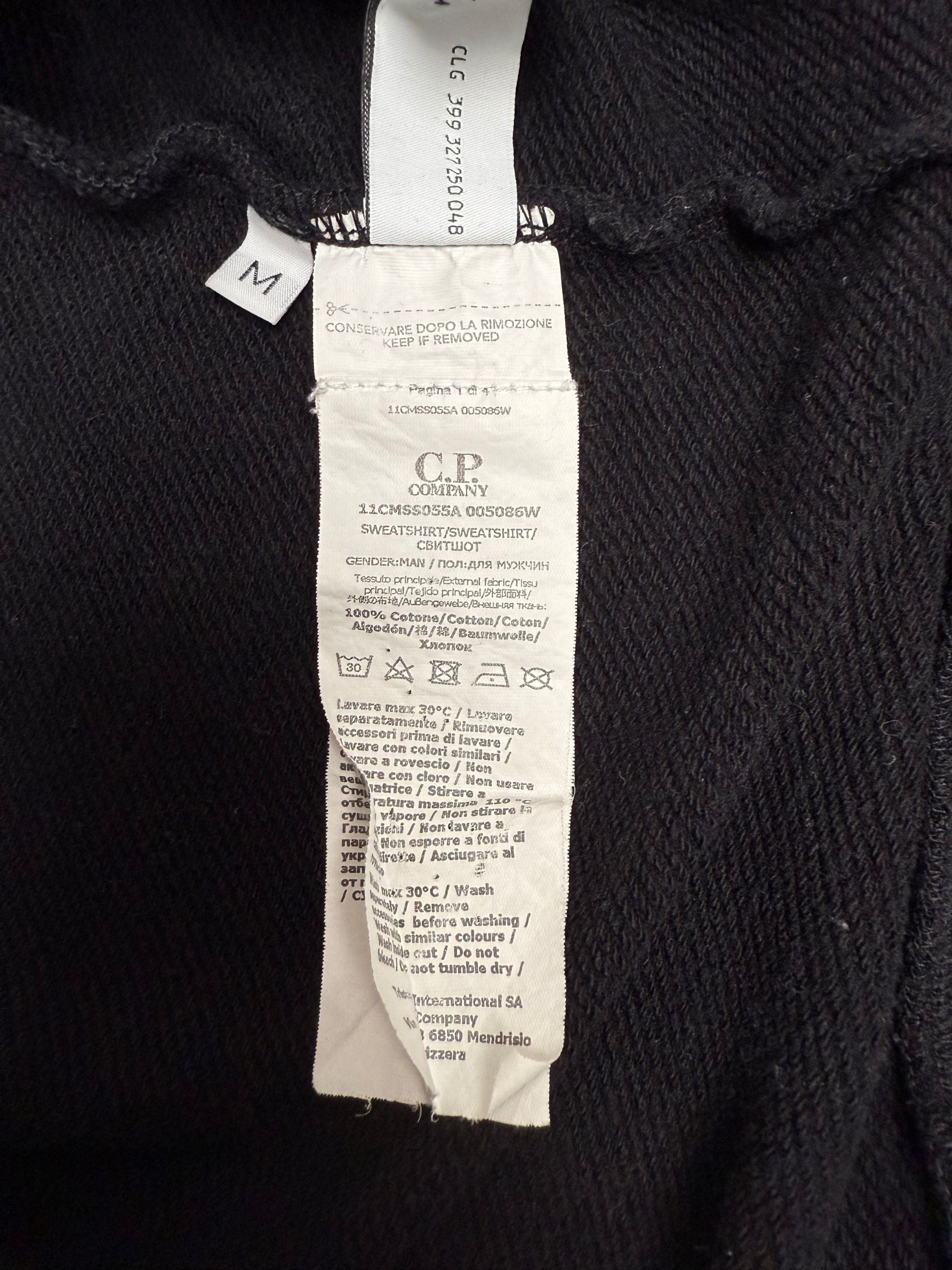 C.P. Company Goggle Tracksuit - Black C.P. Company