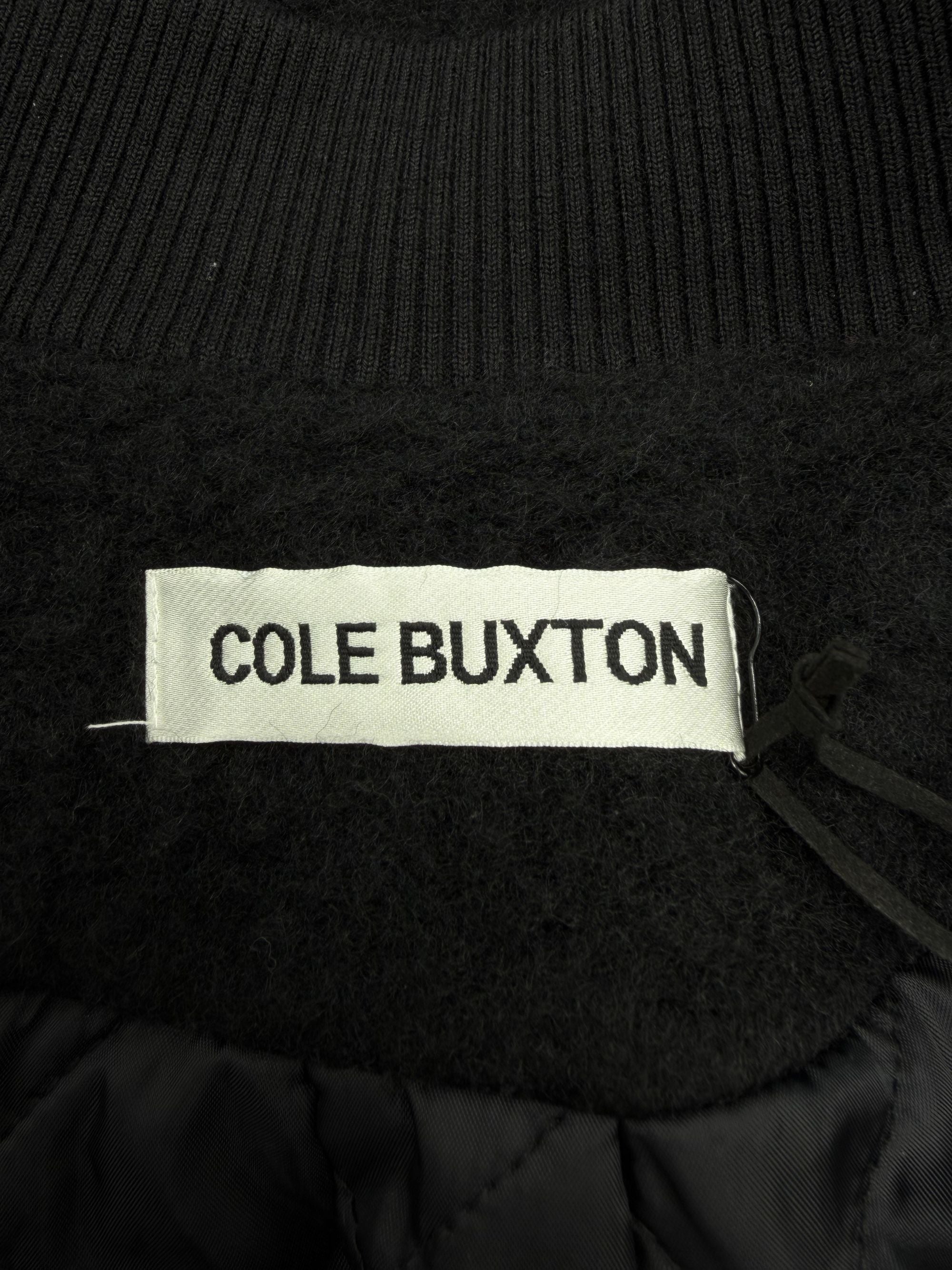 Cole Buxton Wool Bomber Jacket - Black (Unused) Cole Buxton