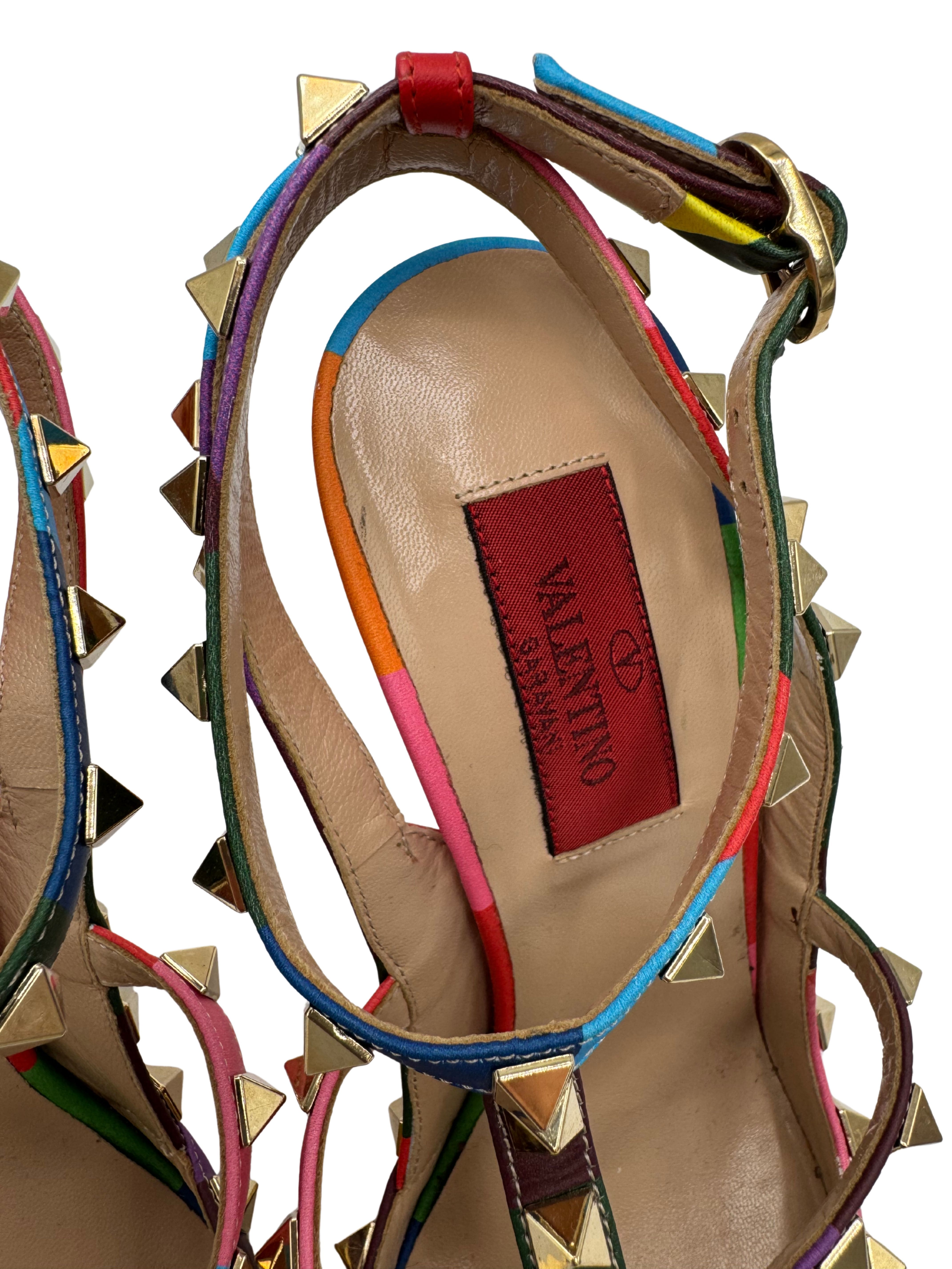 WOMEN'S Valentino Garavani Rockstud Rainbow Heels Valentino