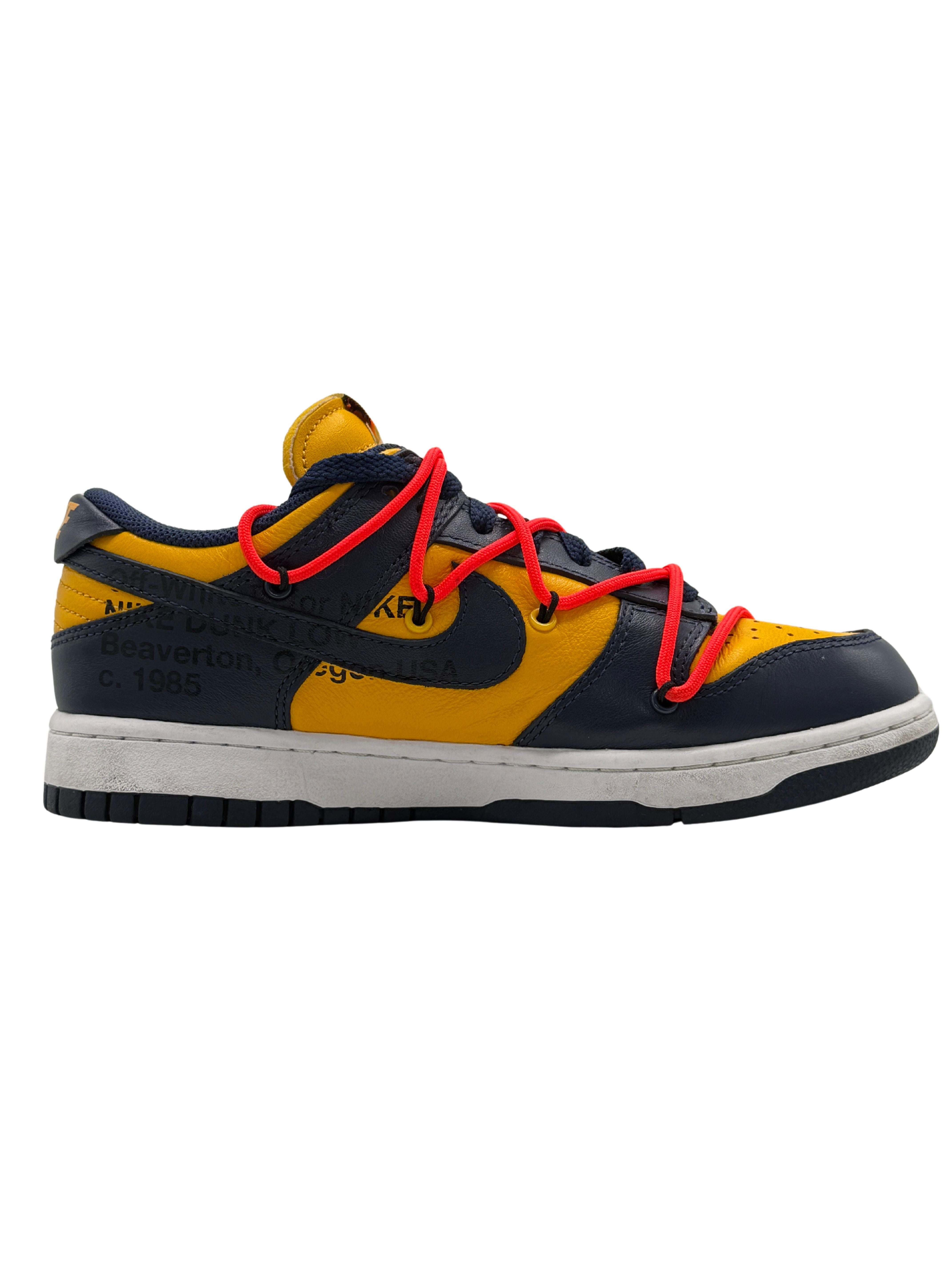 Nike X Off-White Dunk Low - University Gold