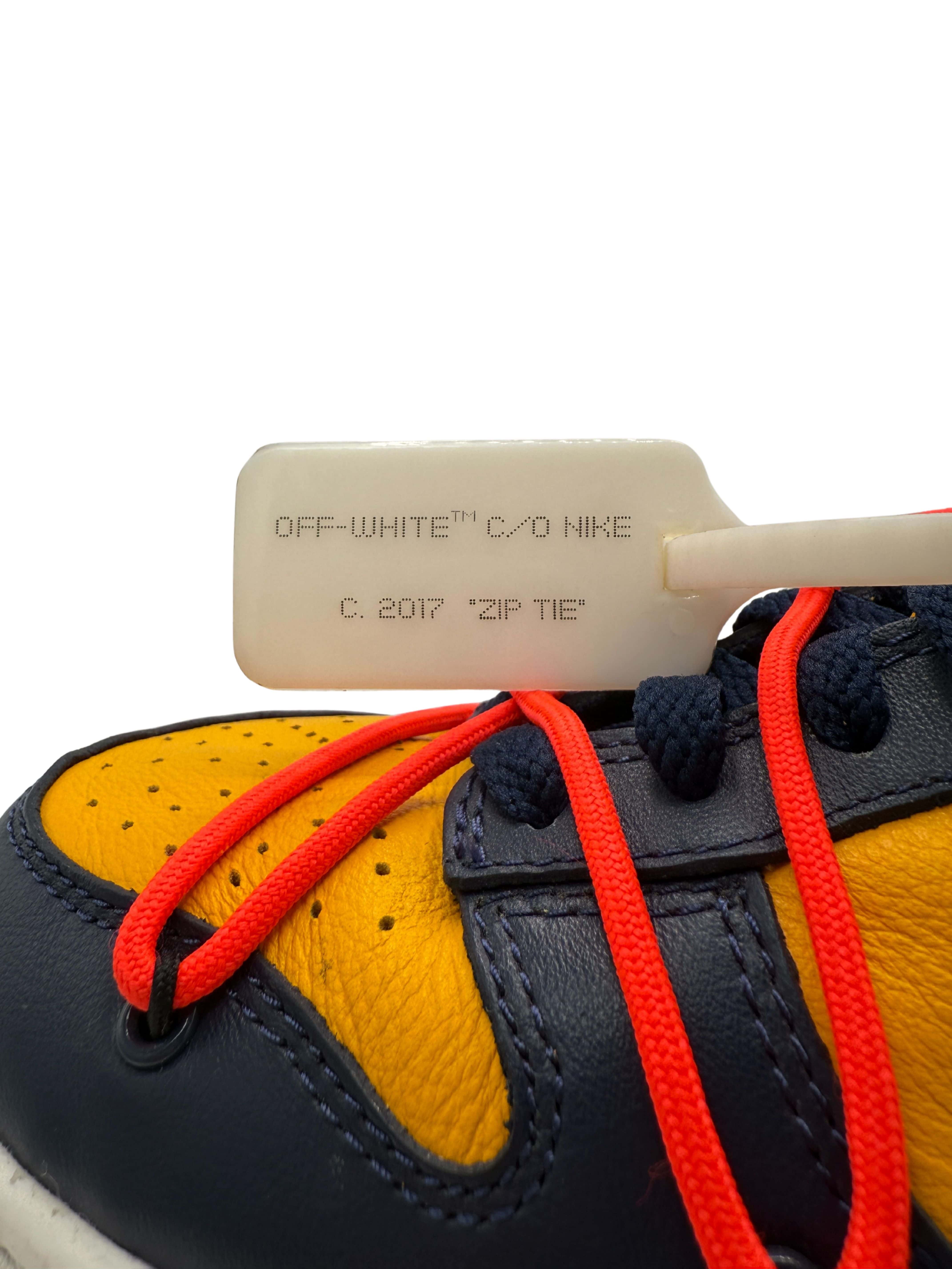 Nike X Off-White Dunk Low - University Gold