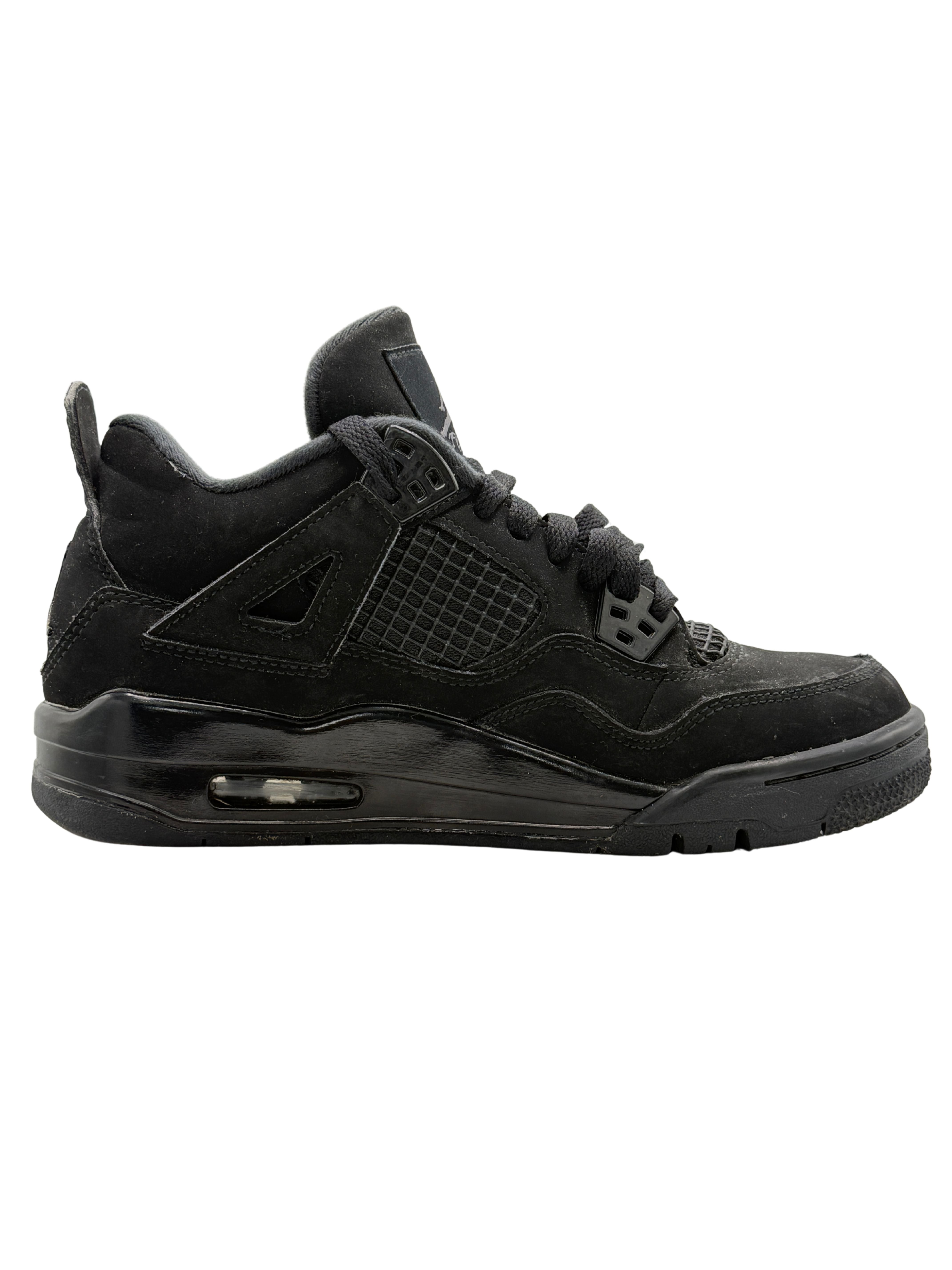 Nike Jordan 4 Retro Trainer - Black Cat