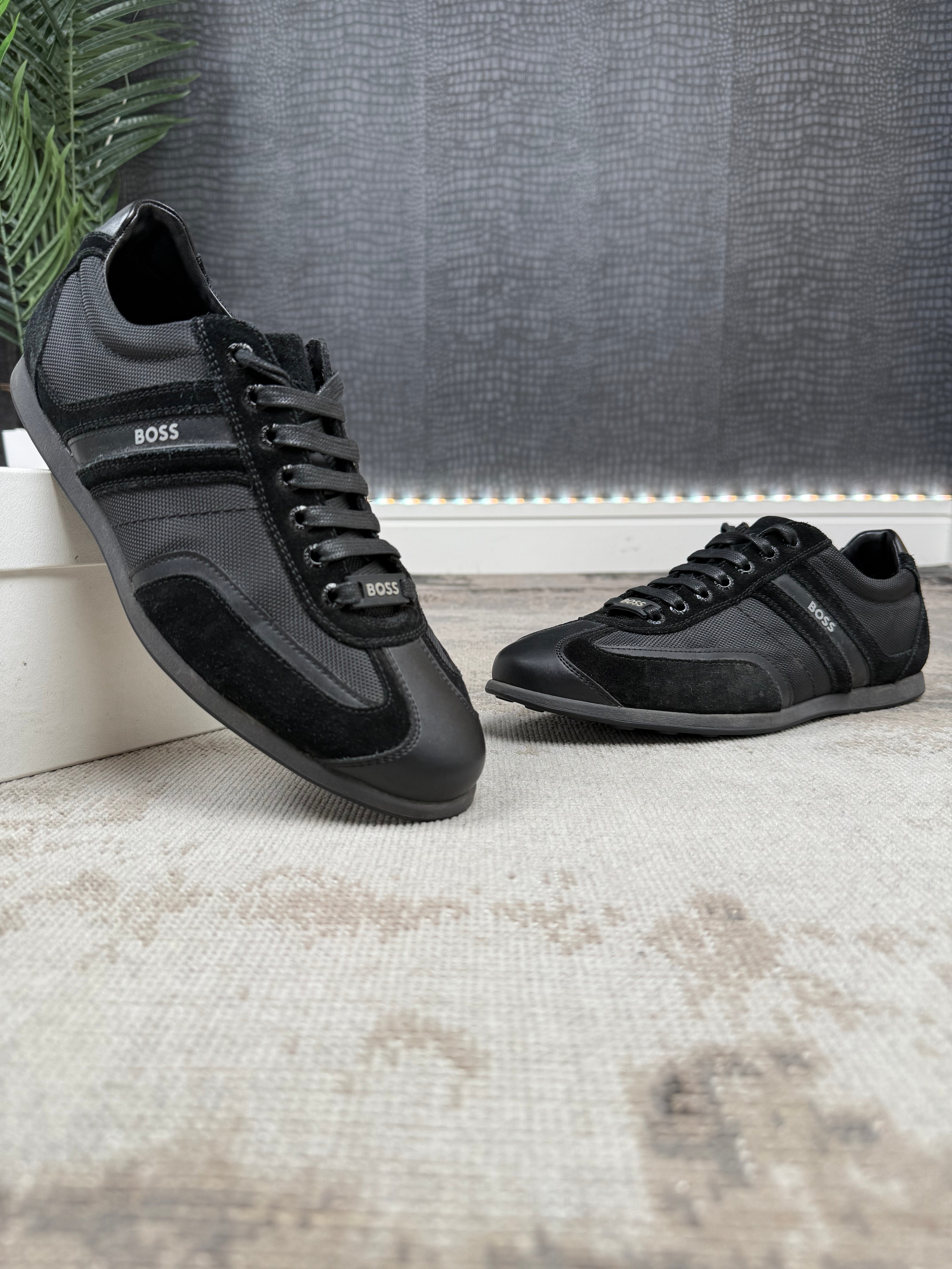 Hugo Boss Trainers - Black Hugo Boos