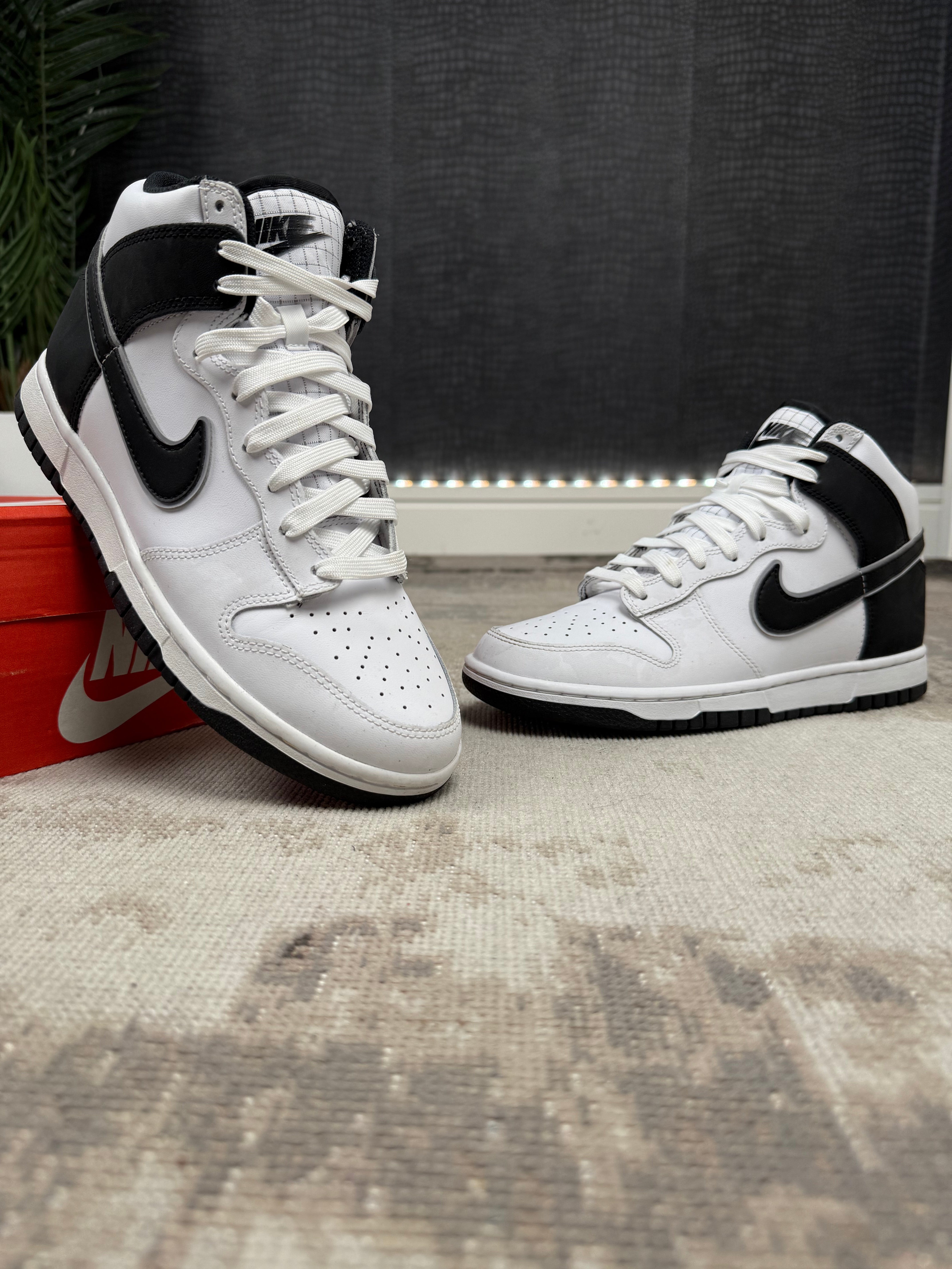 Nike Dunk Hi Retro SE Trainer - Black Camo Nike