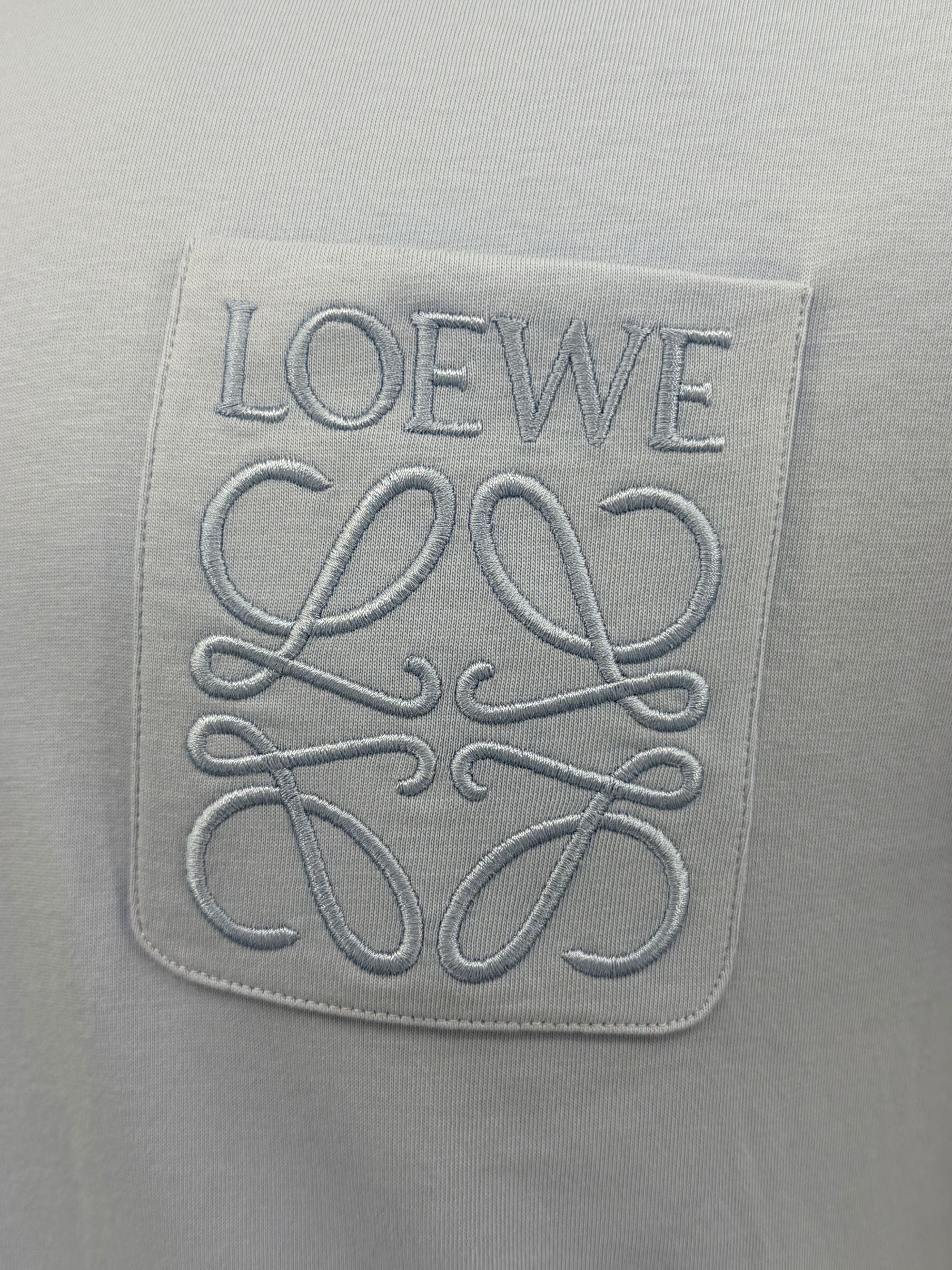 Loewe Anagram Logo Patch Pocket T-Shirt Loewe